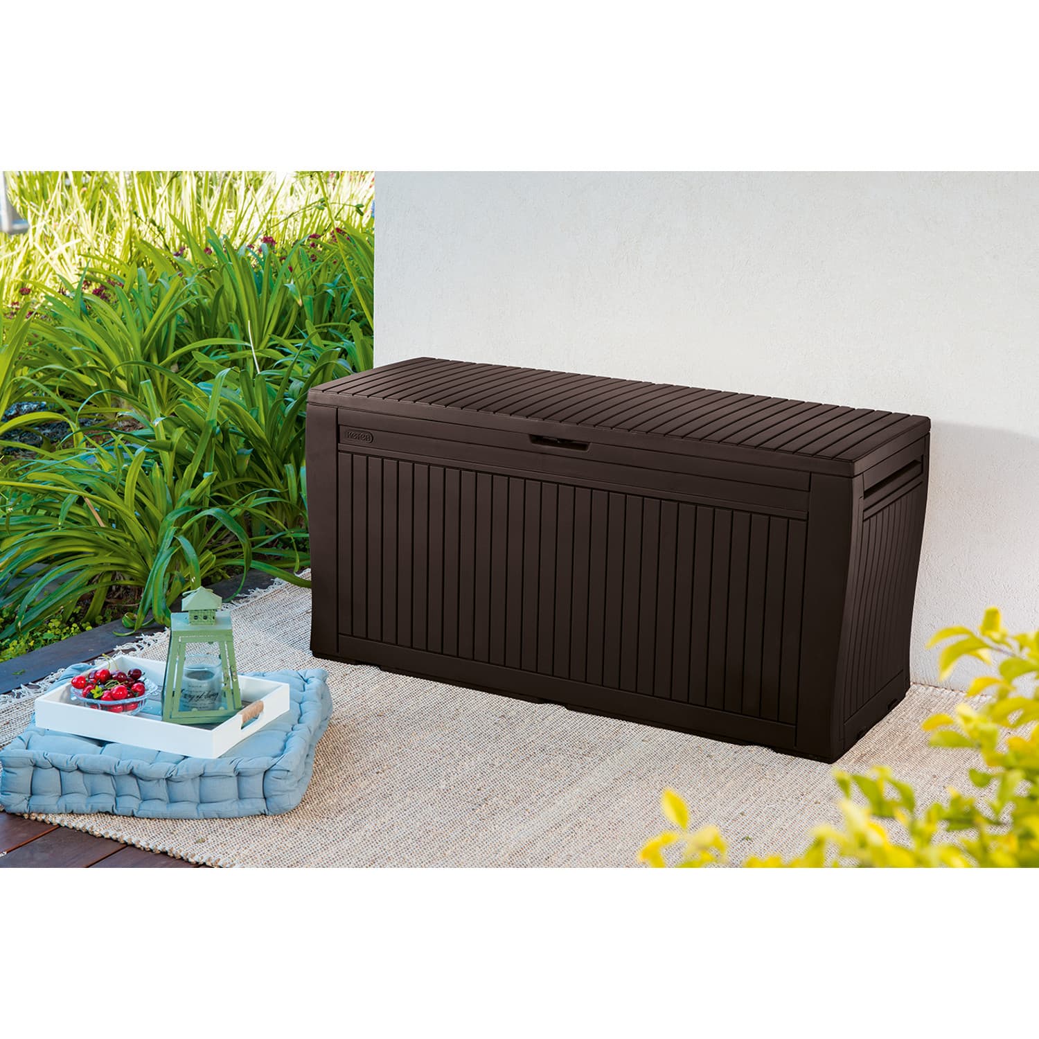 Keter Comfy 270L - vrtna shranjevalna skrinja, rjava 2