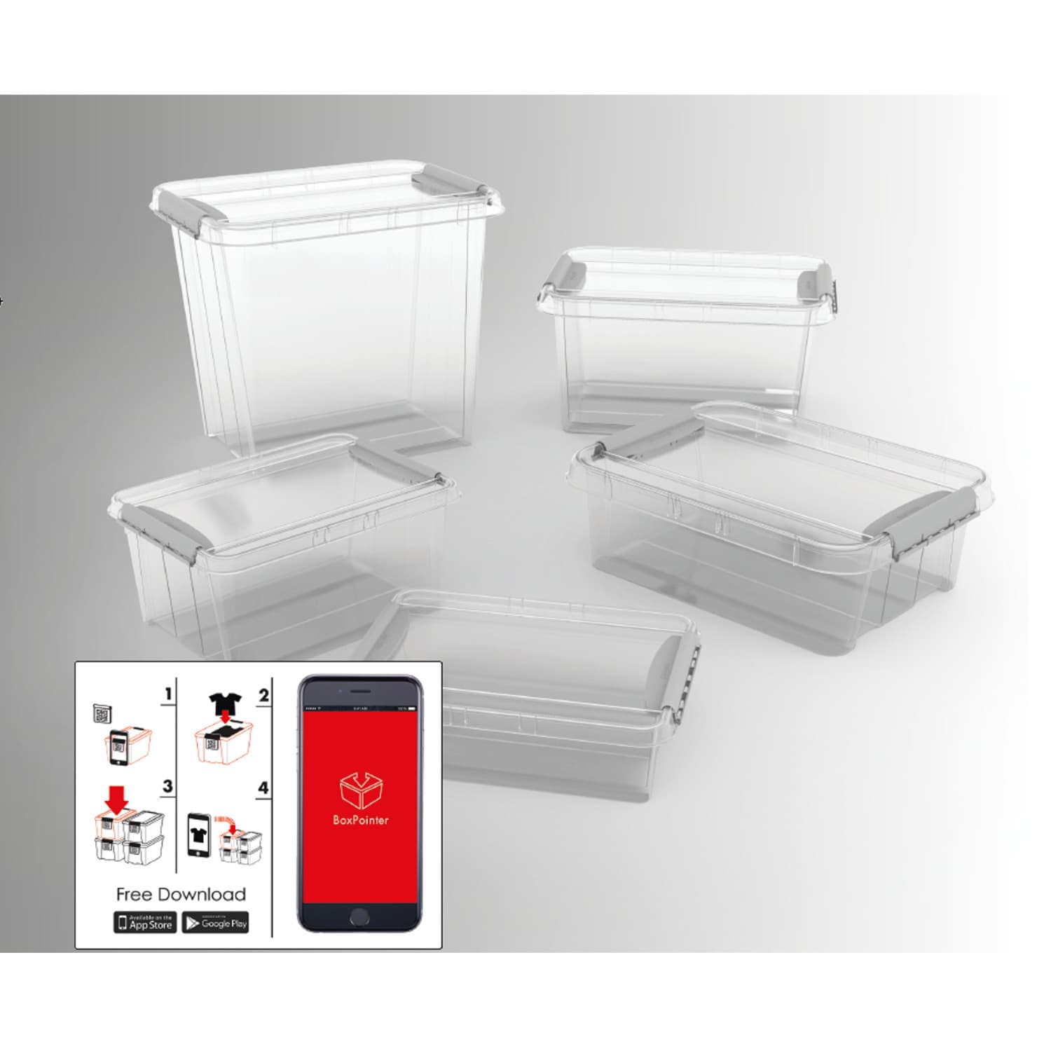 Plast Team Pro Box QR 31L – zaboj za pod posteljo s kolesci 2
