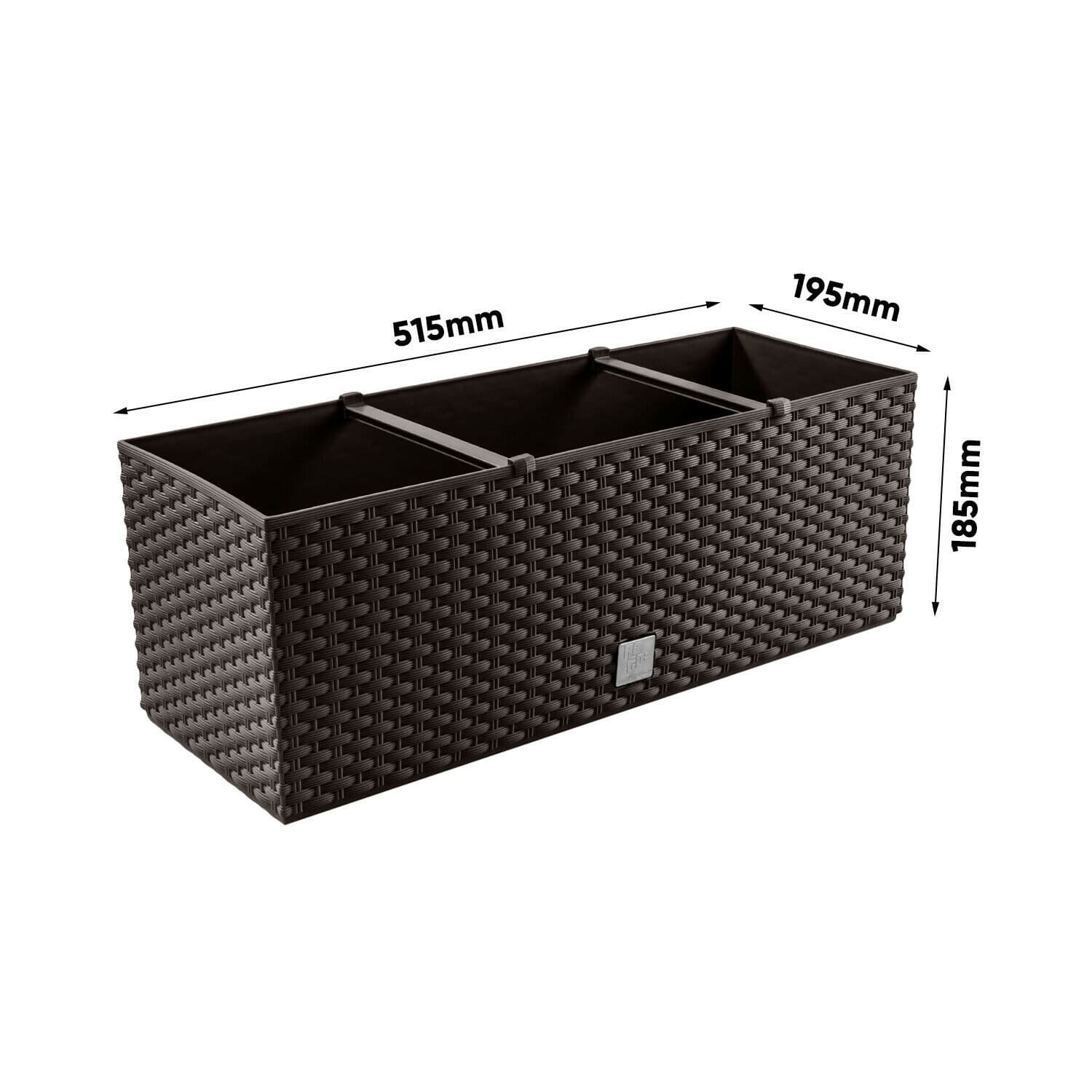 Donicaz Rato Case DRTC500 umbra z vložkom 2