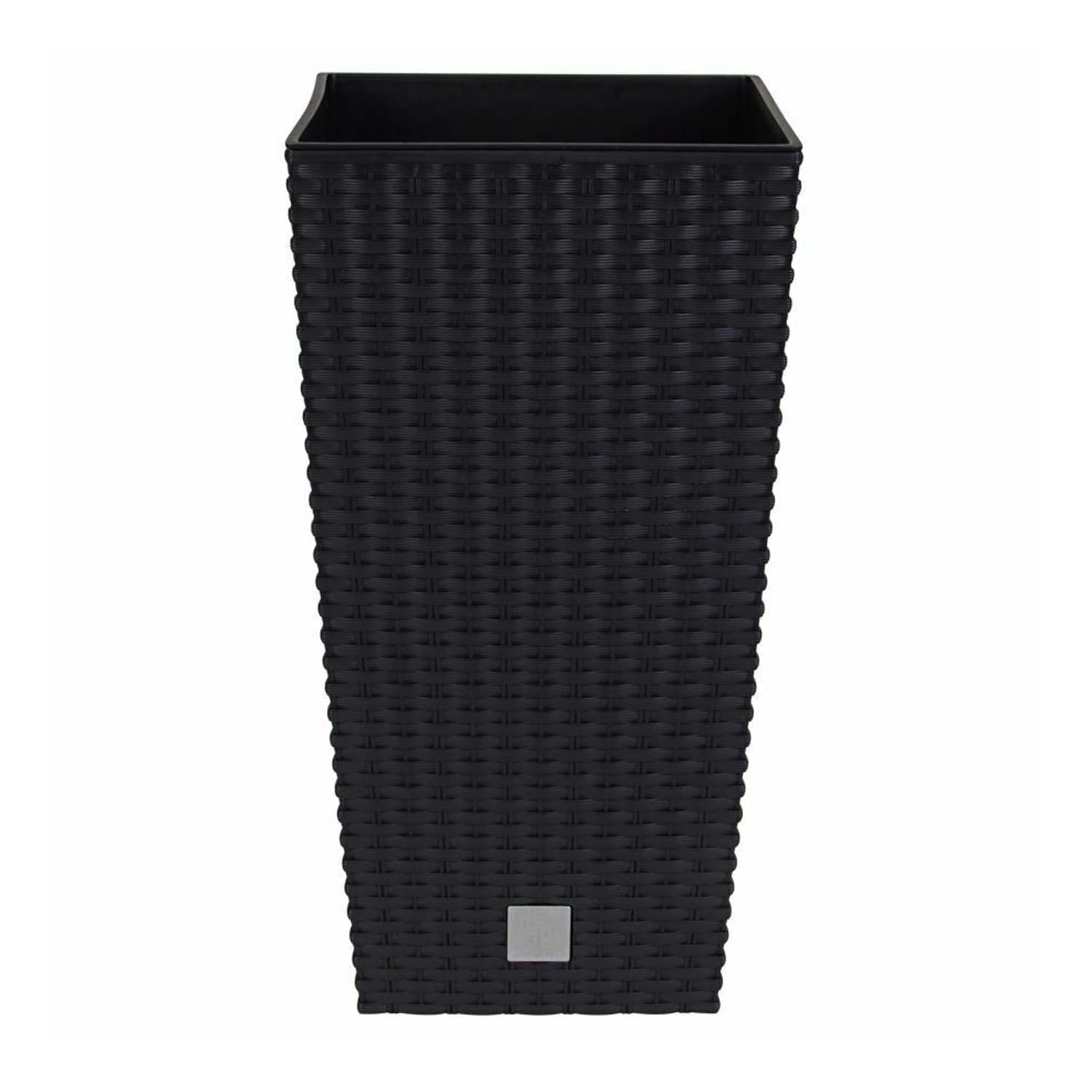 Dvolična cvetlična posoda Rato Square 22,5 cm, antracit 2