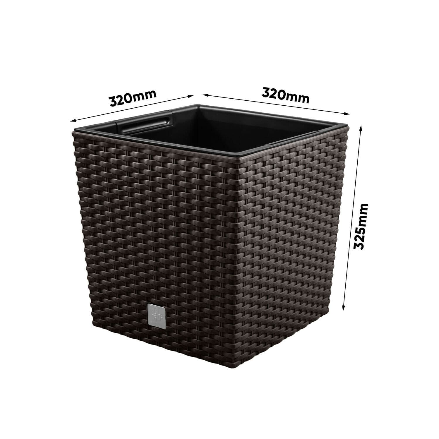 DonicA Prosperplast Rato Low DRTS325L, umbra, z vložkom 4