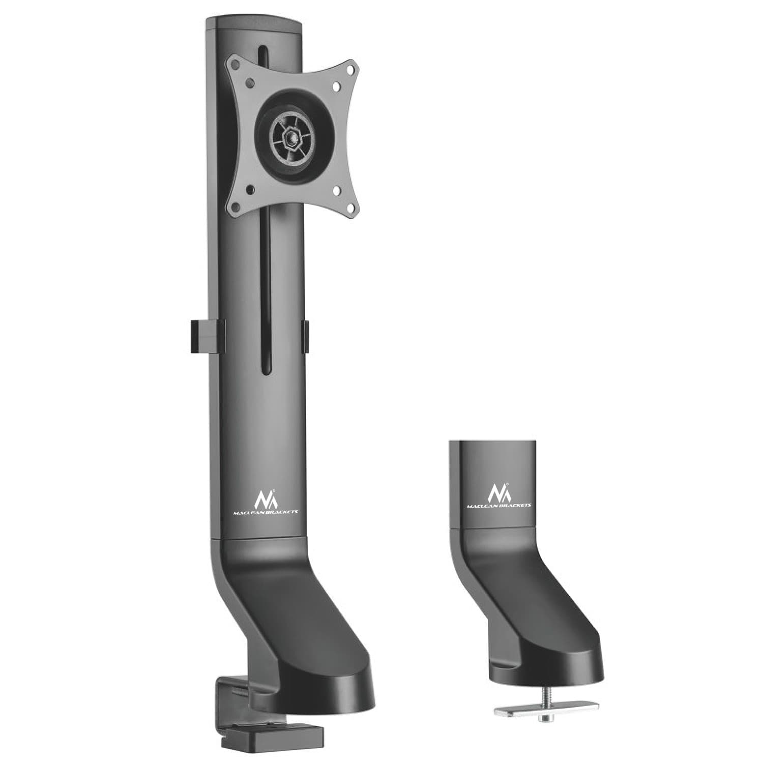 Maclean MC-853 namizni nosilec za monitor, 17"-32", 8kg, VESA 75x75/100x100