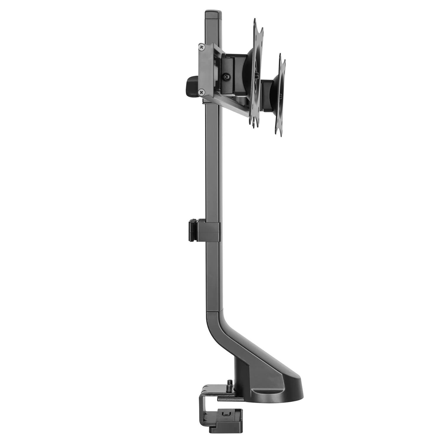 Maclean MC-854 dvojni namizni nosilec za monitor, 17"-27", 14kg, VESA 75x75/100x100 6