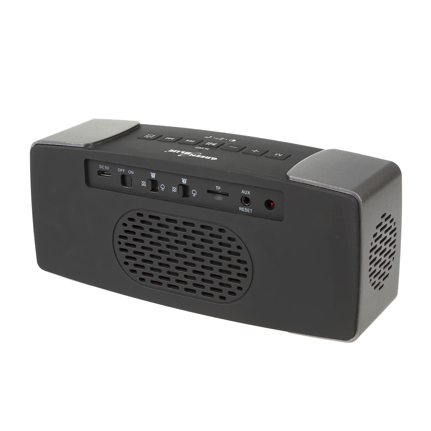 Radiobudilka Bluetooth GreenBlue GB200, FM, AUX, 6W, temperatura, ura 6