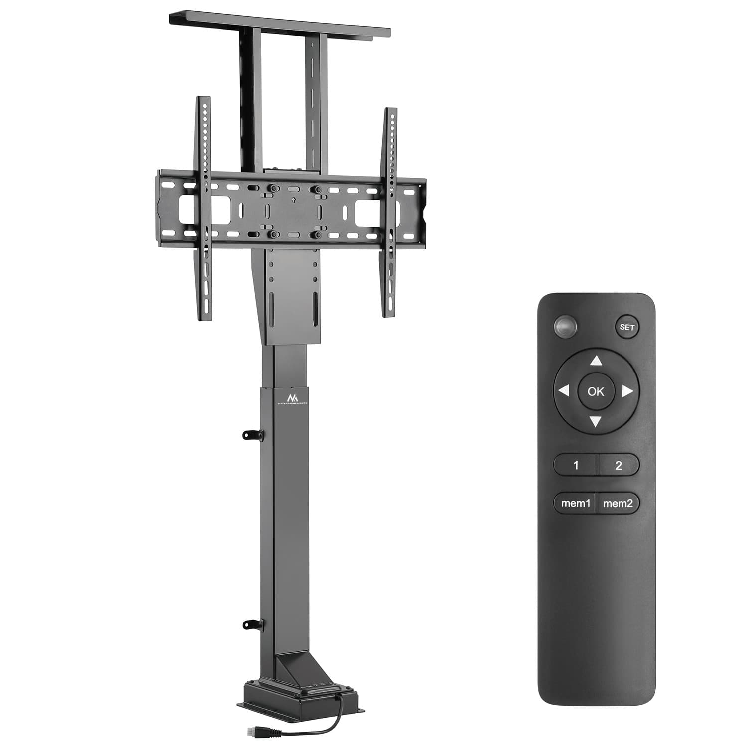 Maclean MC-866 – električni izvlečni nosilec za TV (37"-65", 50kg)