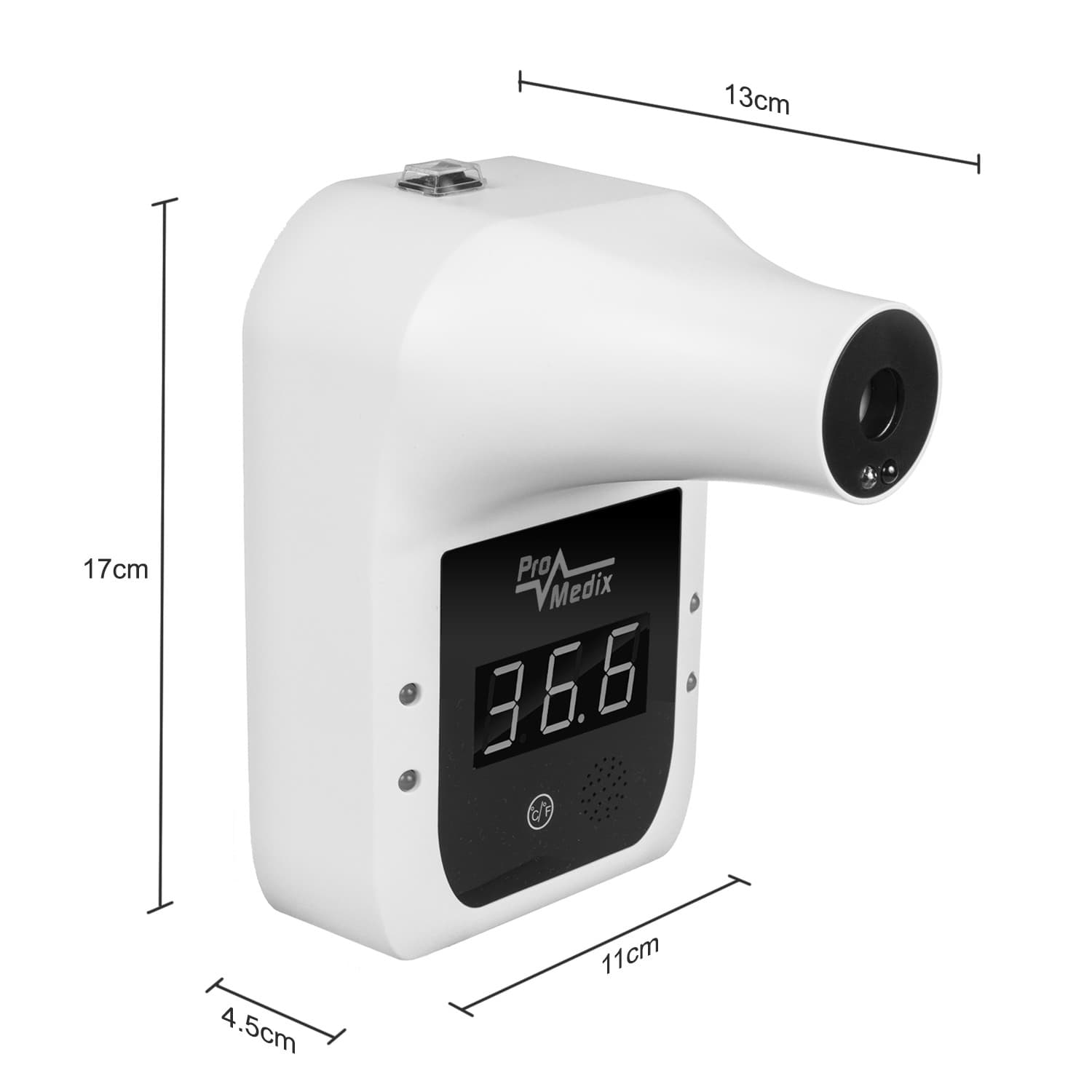 Brezdotčni infrardeči termometer ProMedix PR-685 za merjenje telesne temperature 8