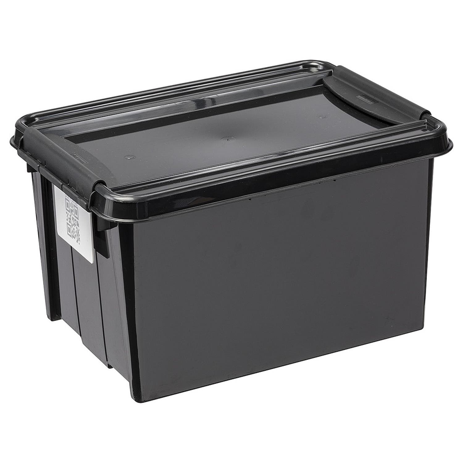 Plast Team ProBox Recycle QR 14L – črn zaboj iz recikliranih materialov