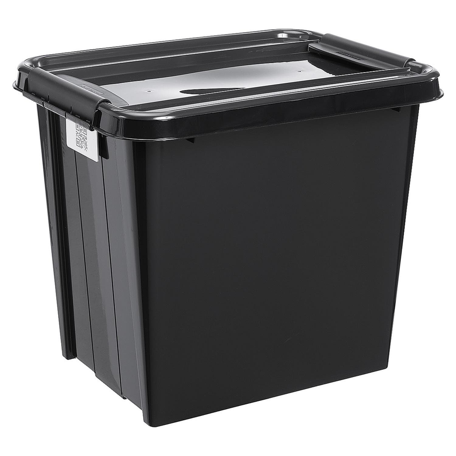 Posodi za shranjevanje PlastTeam ProBox Recycle QR 53L, črna