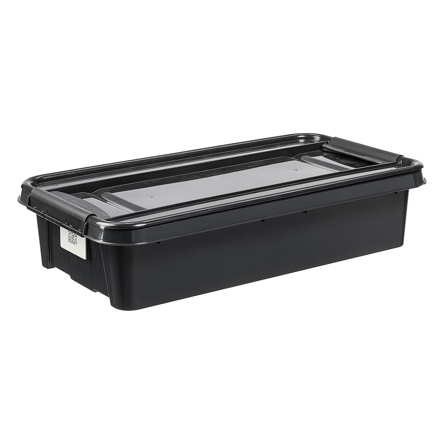 PlastTeam ProBox Recycle QR 31L črn zabojnik pod posteljo 2