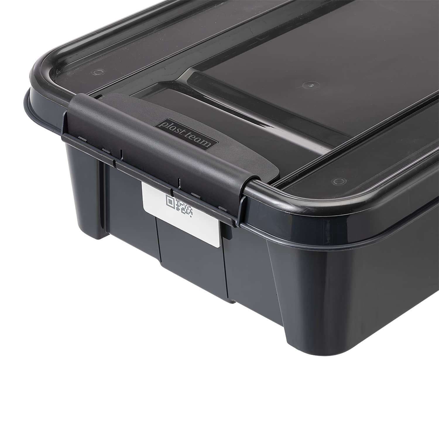 PlastTeam ProBox Recycle QR 31L črn zabojnik pod posteljo 4