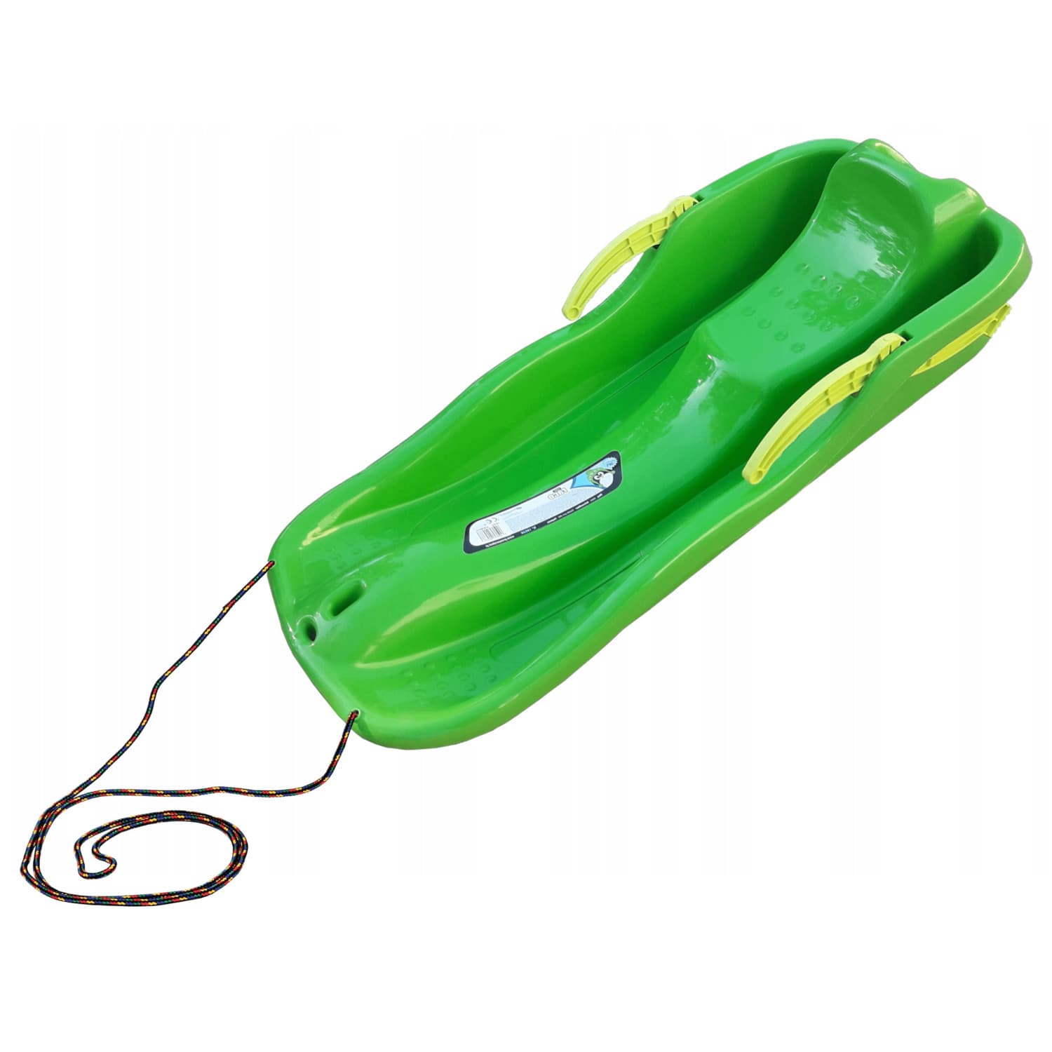 Globoke sanki z zavoro Prosperplast Race, zelene 2