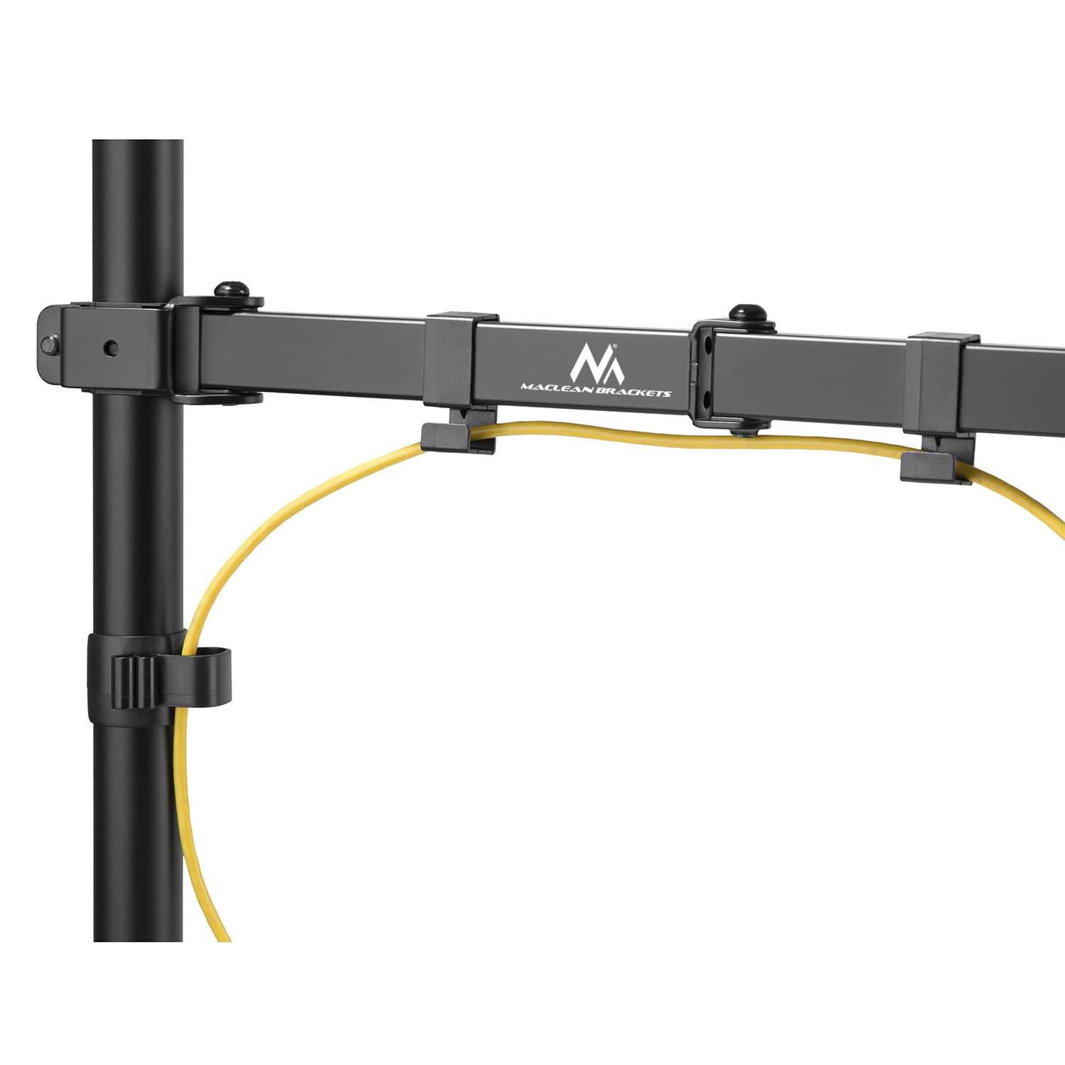 Maclean MC-883 Dvoročni nosilec za monitor (17-32"), črn 7