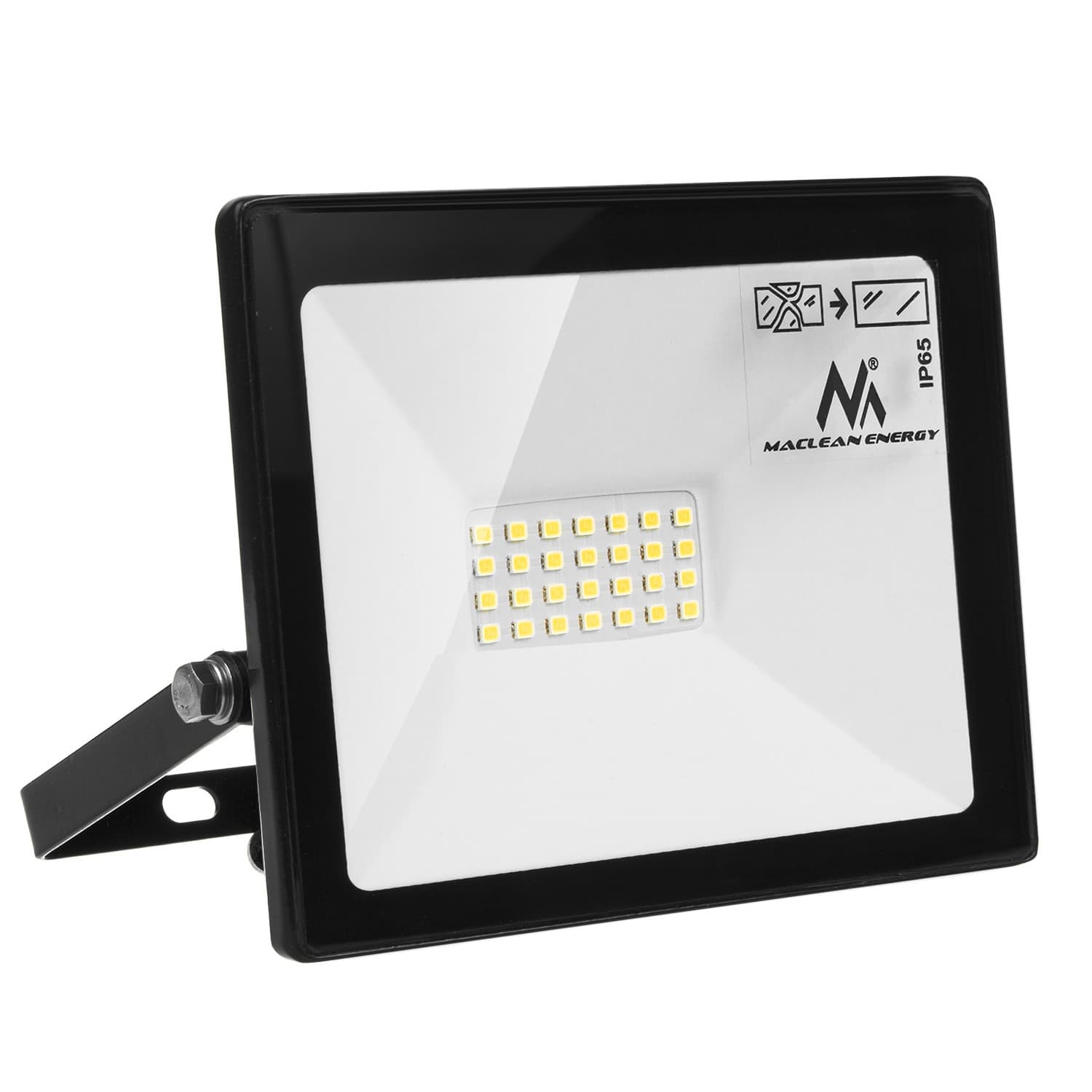 LED reflektor Maclean, slim 20W, nevtralno bel (4000K), IP65, MCE520 NW