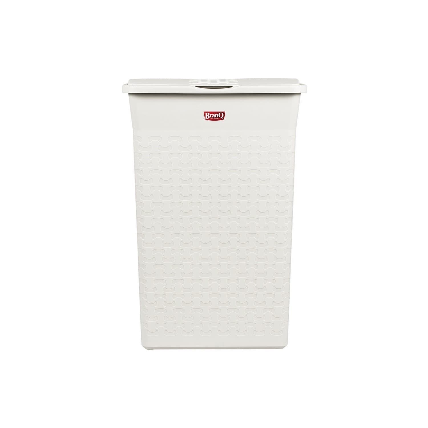 BranQ Košara za perilo Cotton 55L, starinsko bel 2