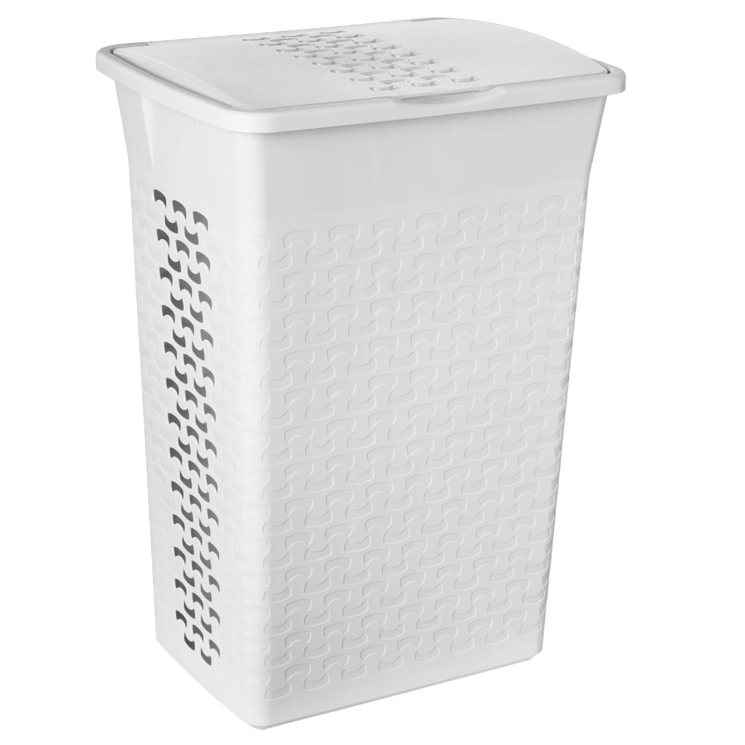 BranQ Košara za perilo Cotton 55L, starinsko bel