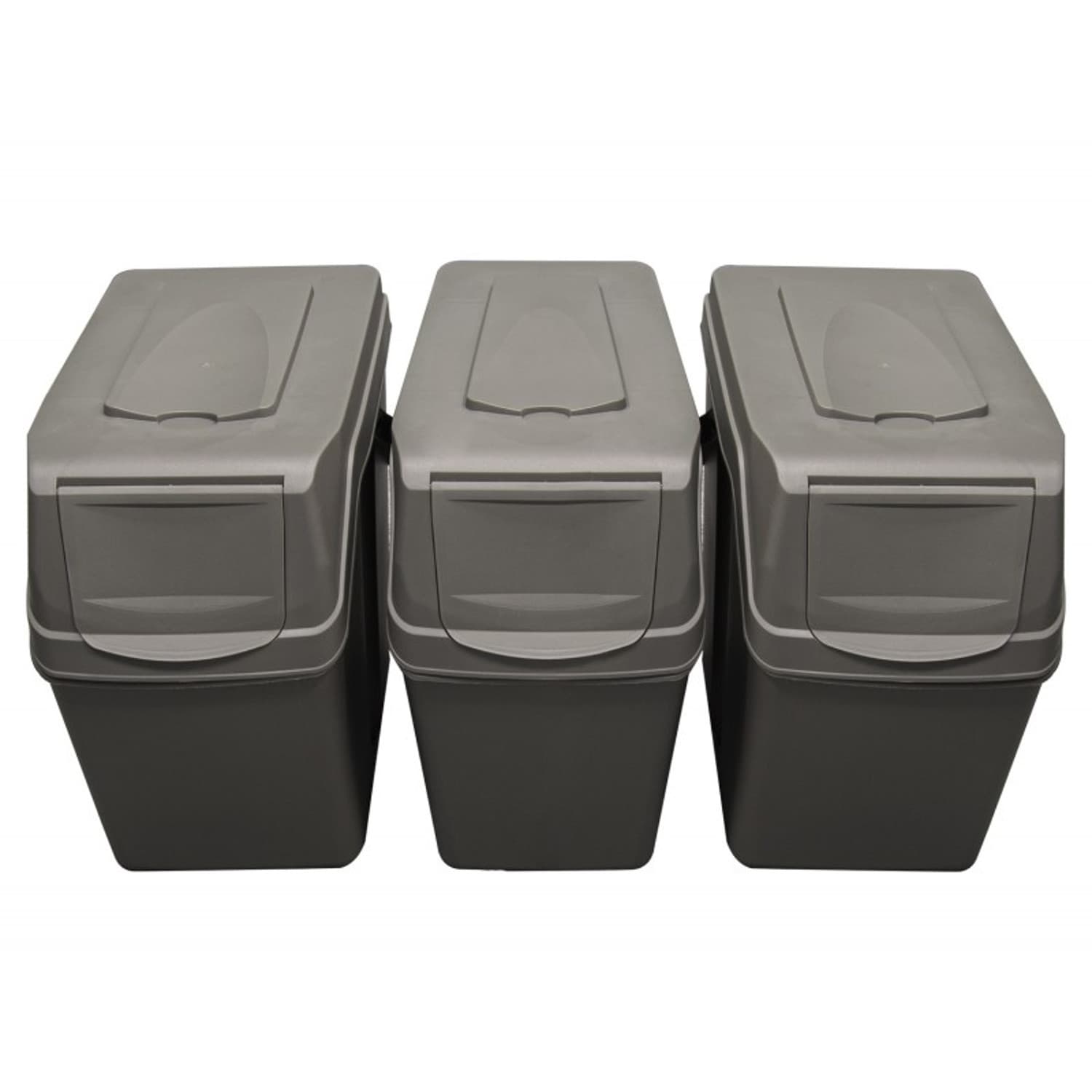 Prosperplast Sortibox 3x25L sistemi za ločevanje odpadkov, sivi 2