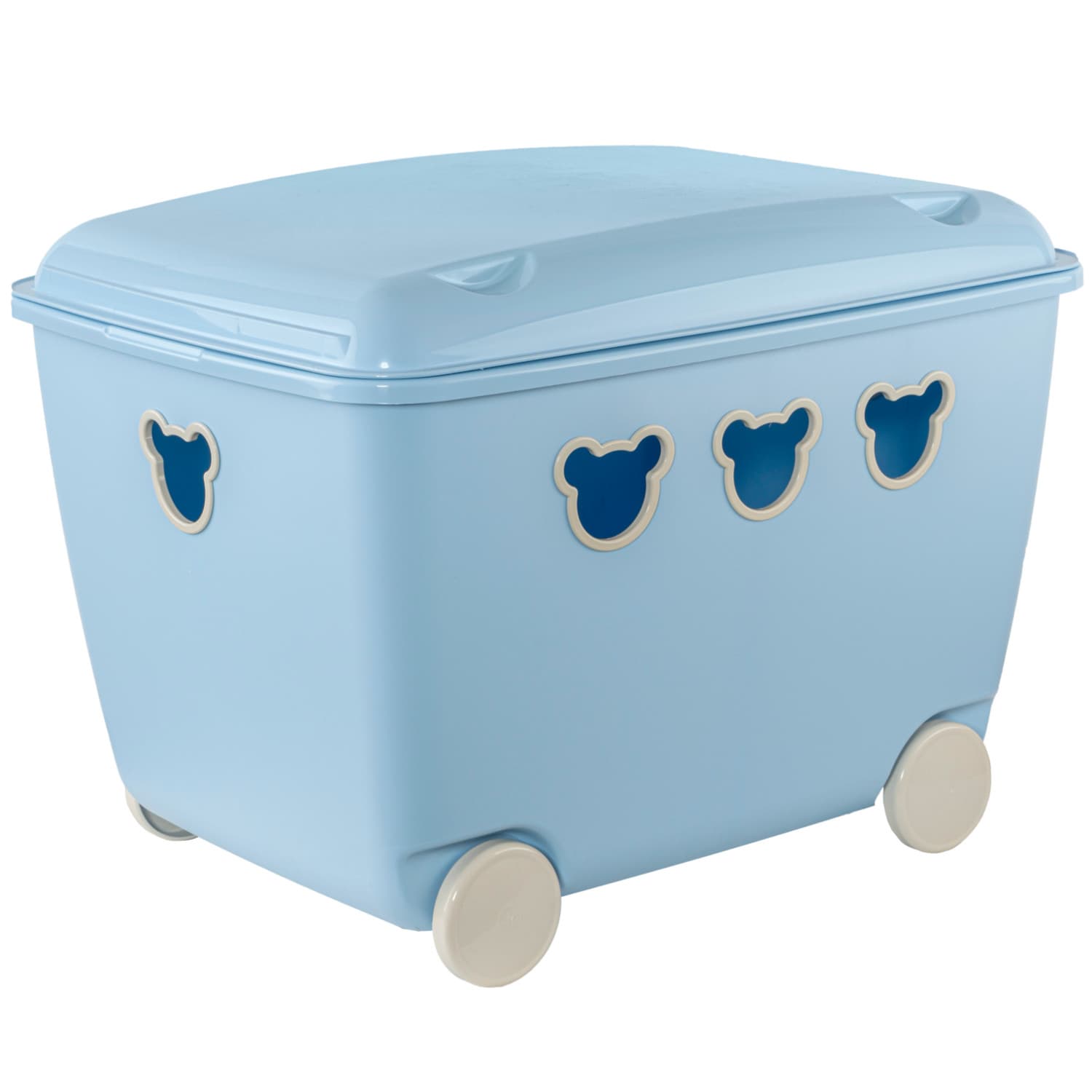 Posoda za igrače BranQ Teddy, 55L, modra