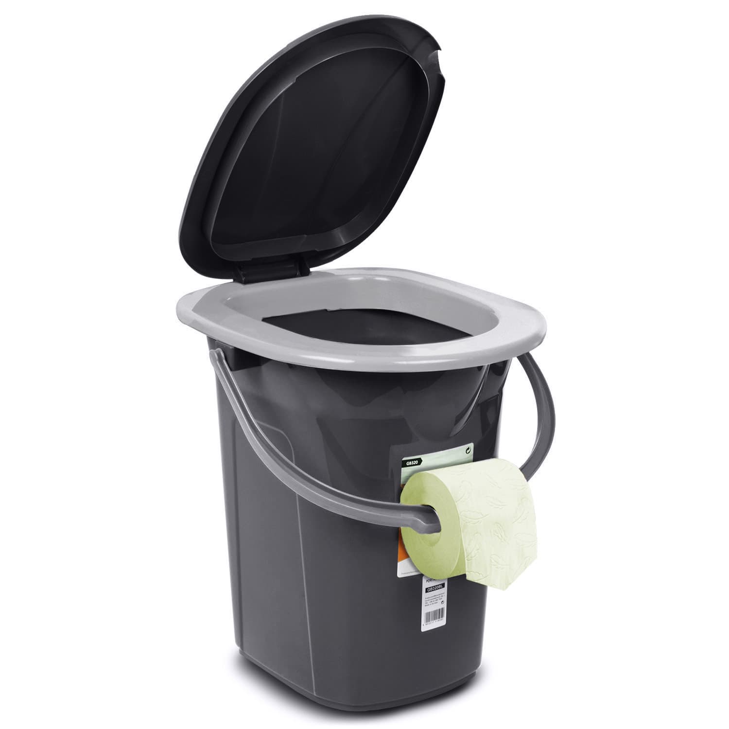 Turistična toaleta GREENBLUE GB320AG, antracit 3