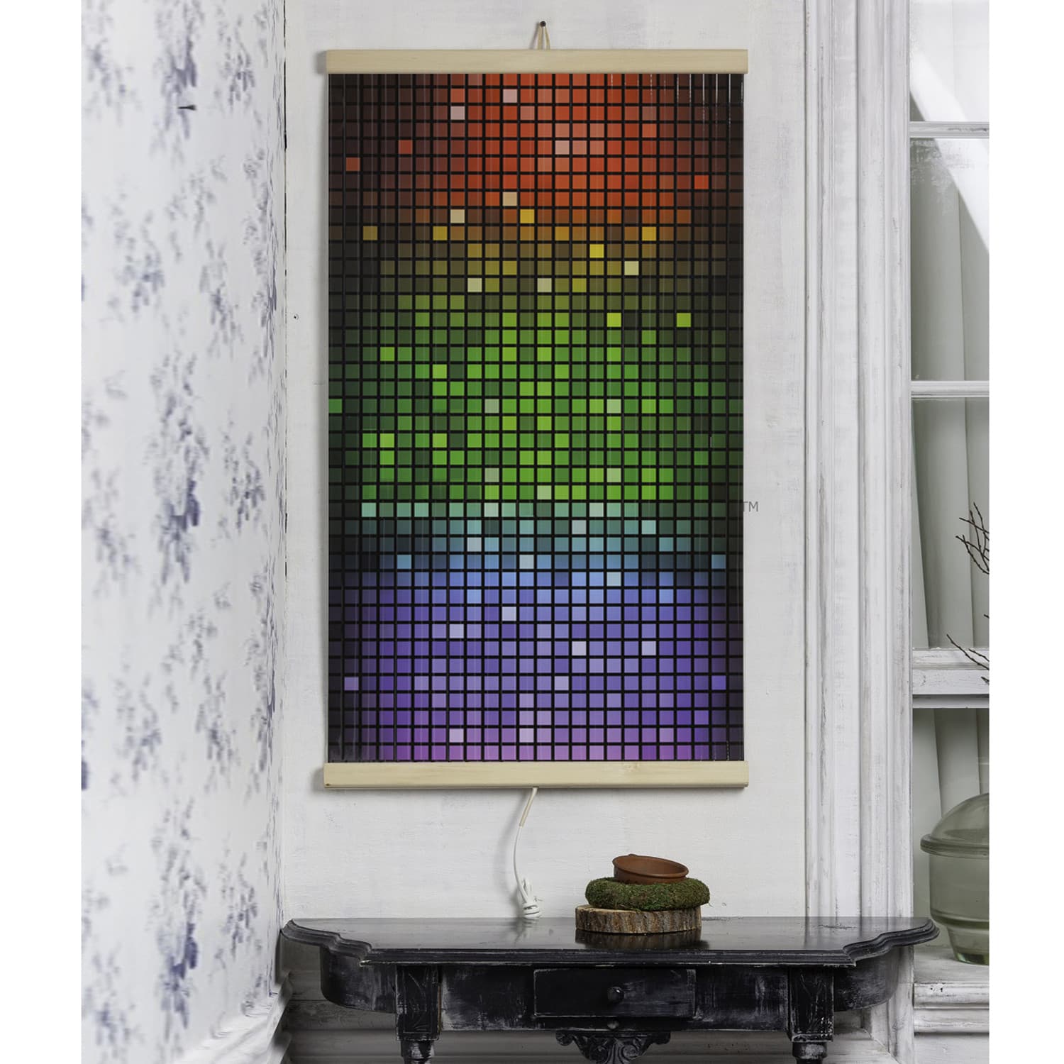 Talni IR grelnik TRIO 430W, 100x57cm, "Mozaik", z regulatorjem 2