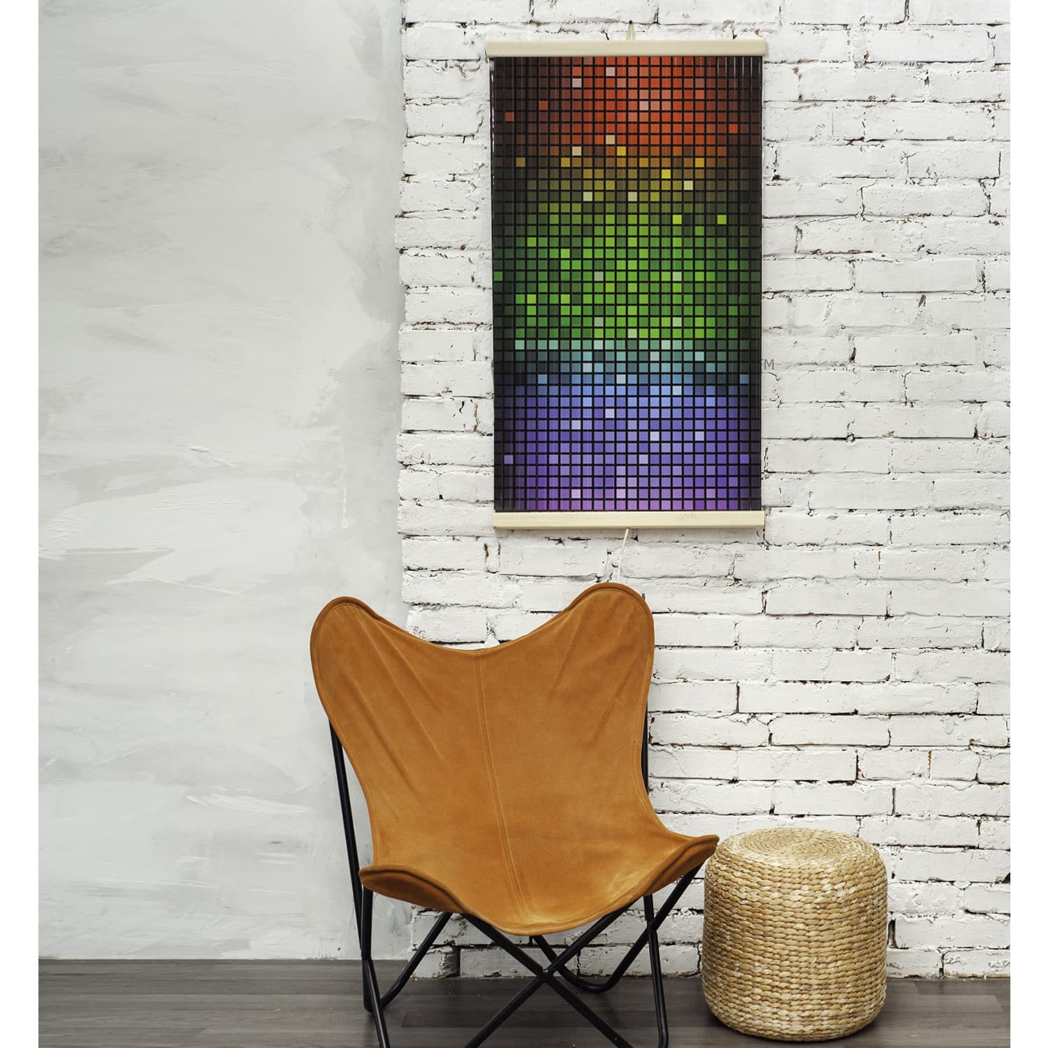 Talni IR grelnik TRIO 430W, 100x57cm, "Mozaik", z regulatorjem 3