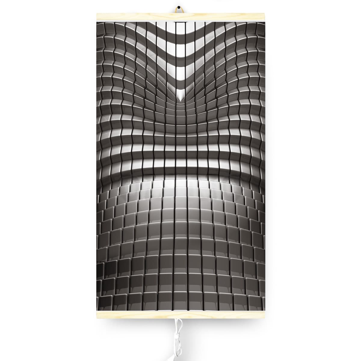 Talni IR grelnik TRIO 430W, 100x57cm, "Abstrakcija", z regulatorjem