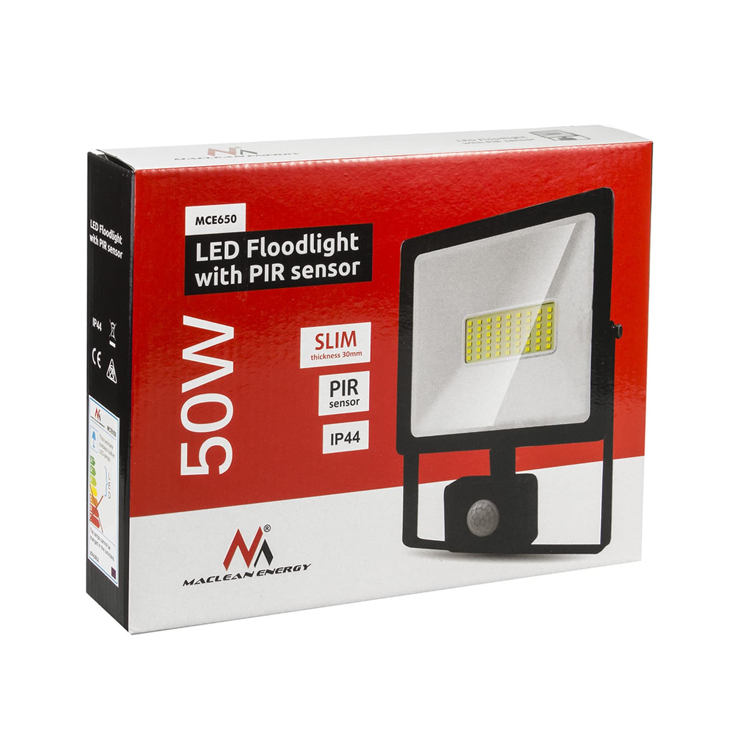 LED Reflektor z detektorjem gibanja Maclean, 50W, hladno bela, IP44 7