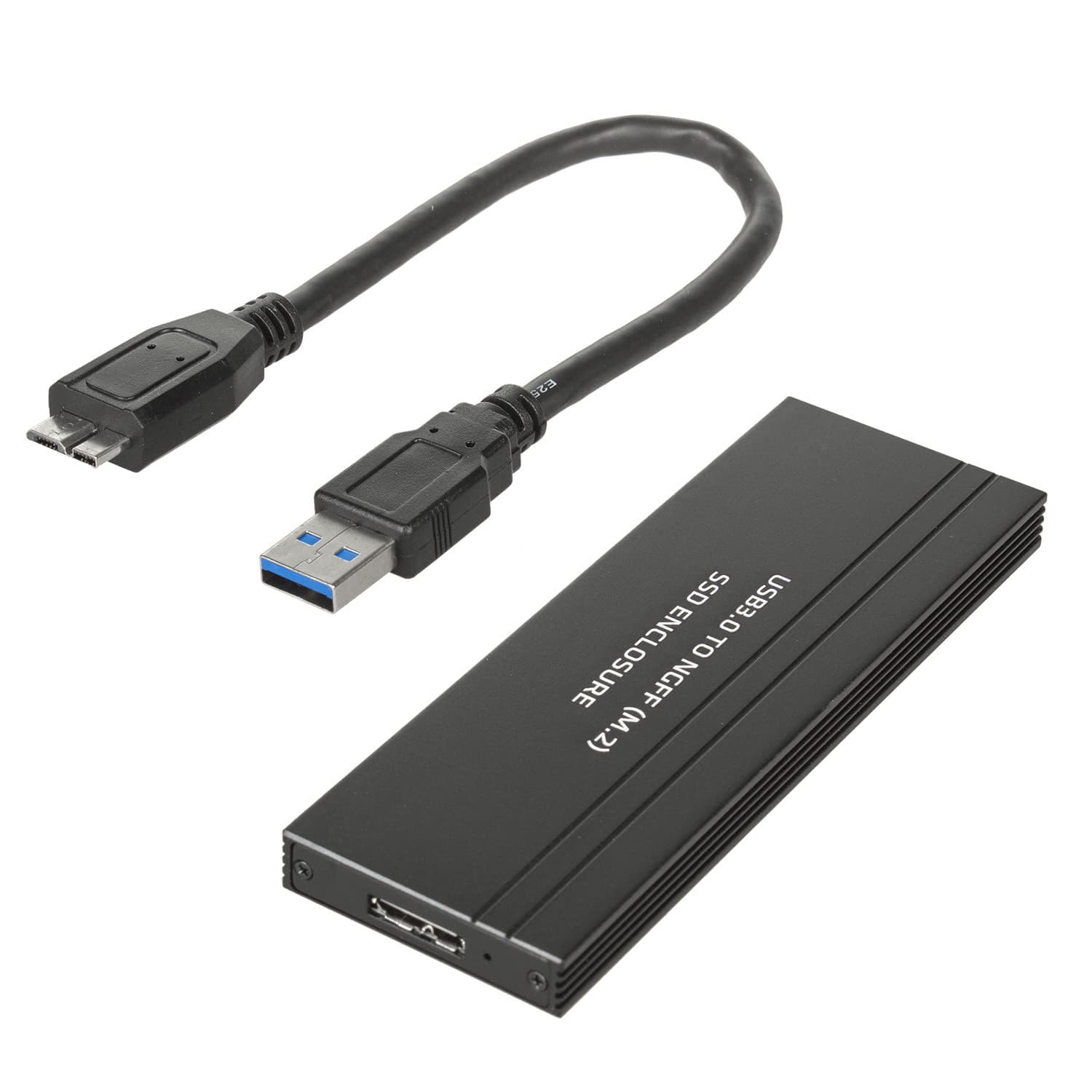 Ohišje za SSD M.2 Maclean, USB 3.0, aluminijasto 4