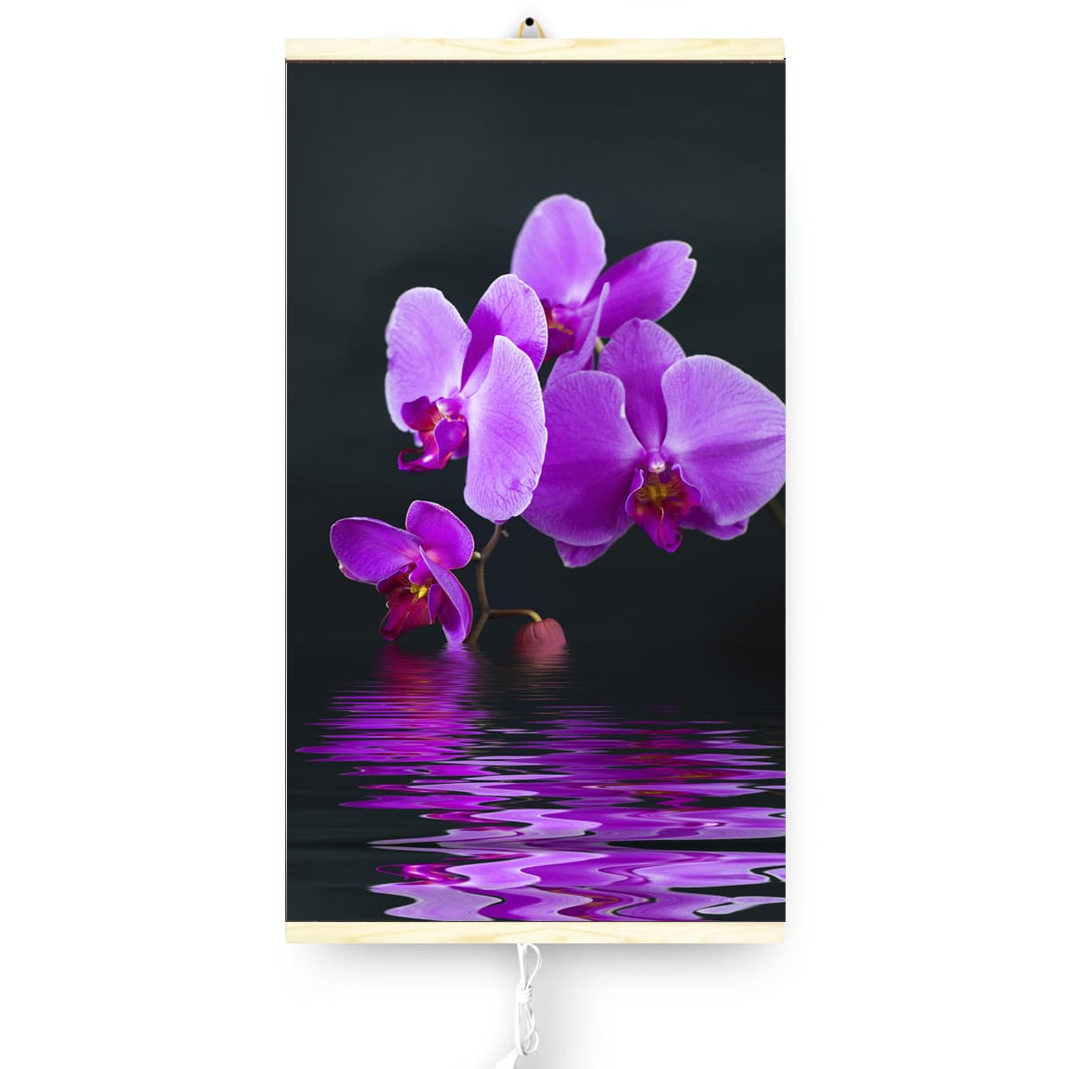 Talni IR grelnik TRIO 430W, 100x57cm, "Vijolični čudež", z regulatorjem