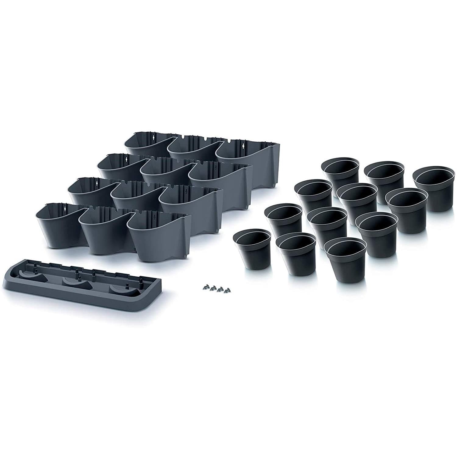Vertikalni vrt "Cascade Garden" 68,5x54,6x19 cm antracit 2