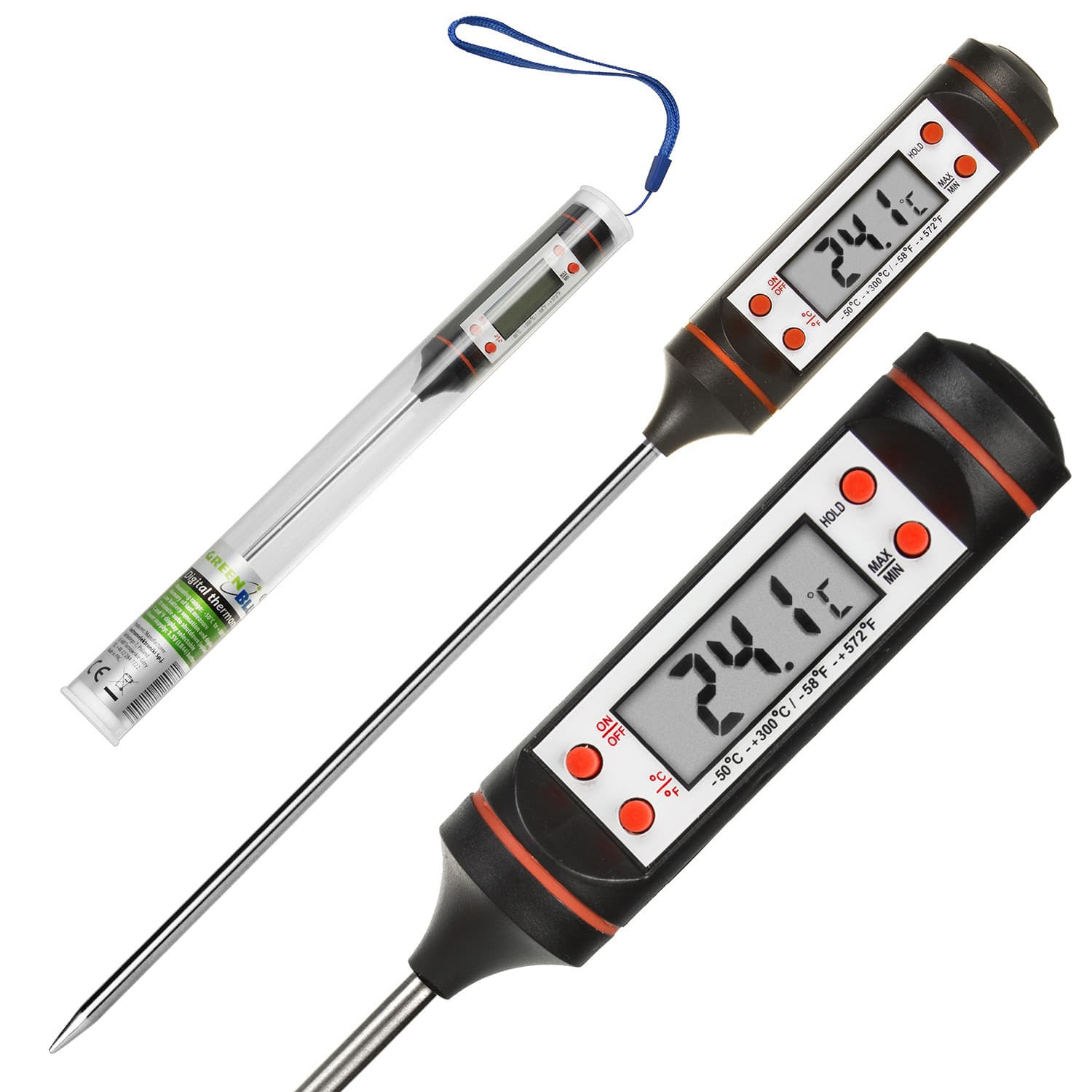 Kuhinjski termometer/sonda GreenBlue GB178, 15cm