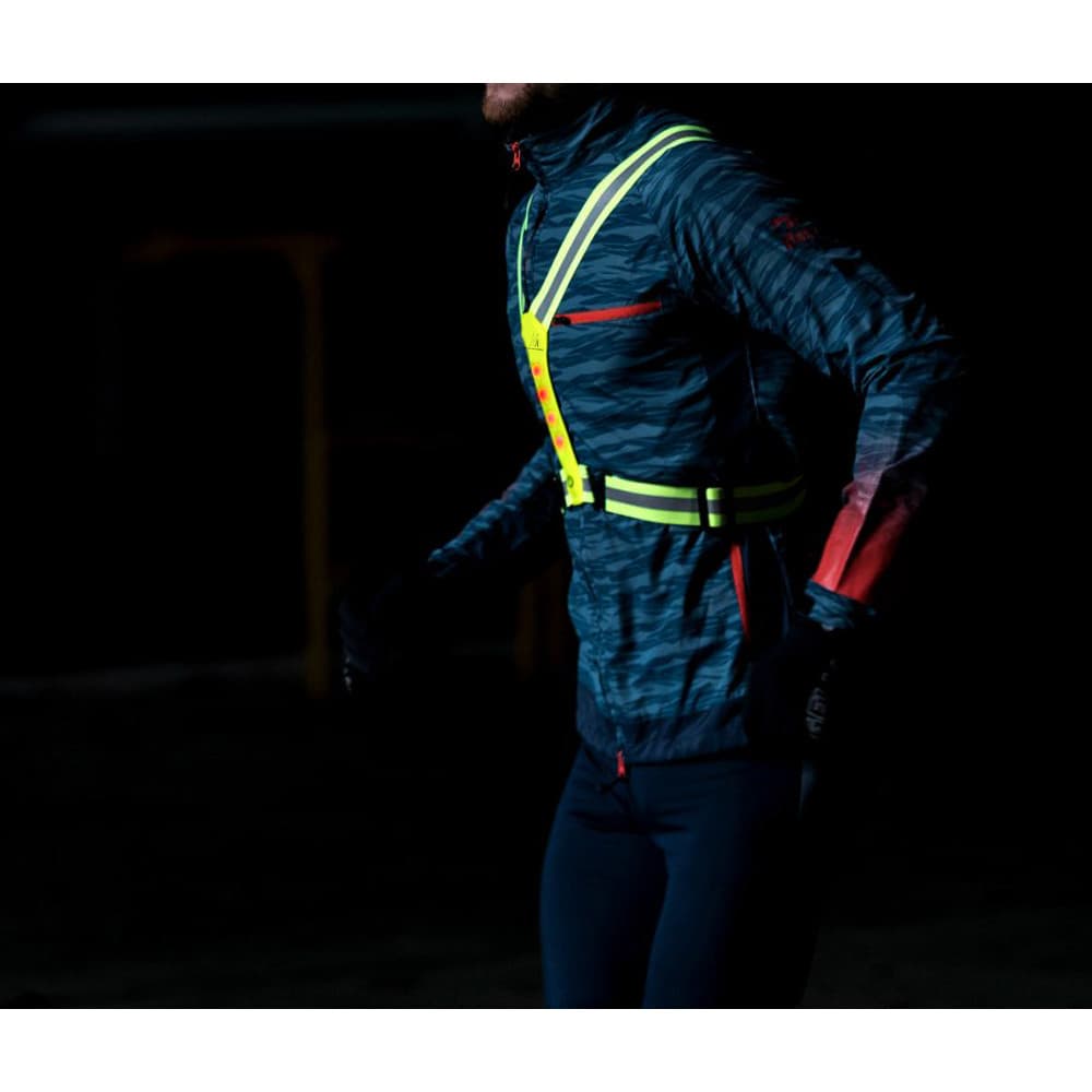 LED odsevni telovnik Maclean MCE425 za tek/kolo, vodoodporen 2
