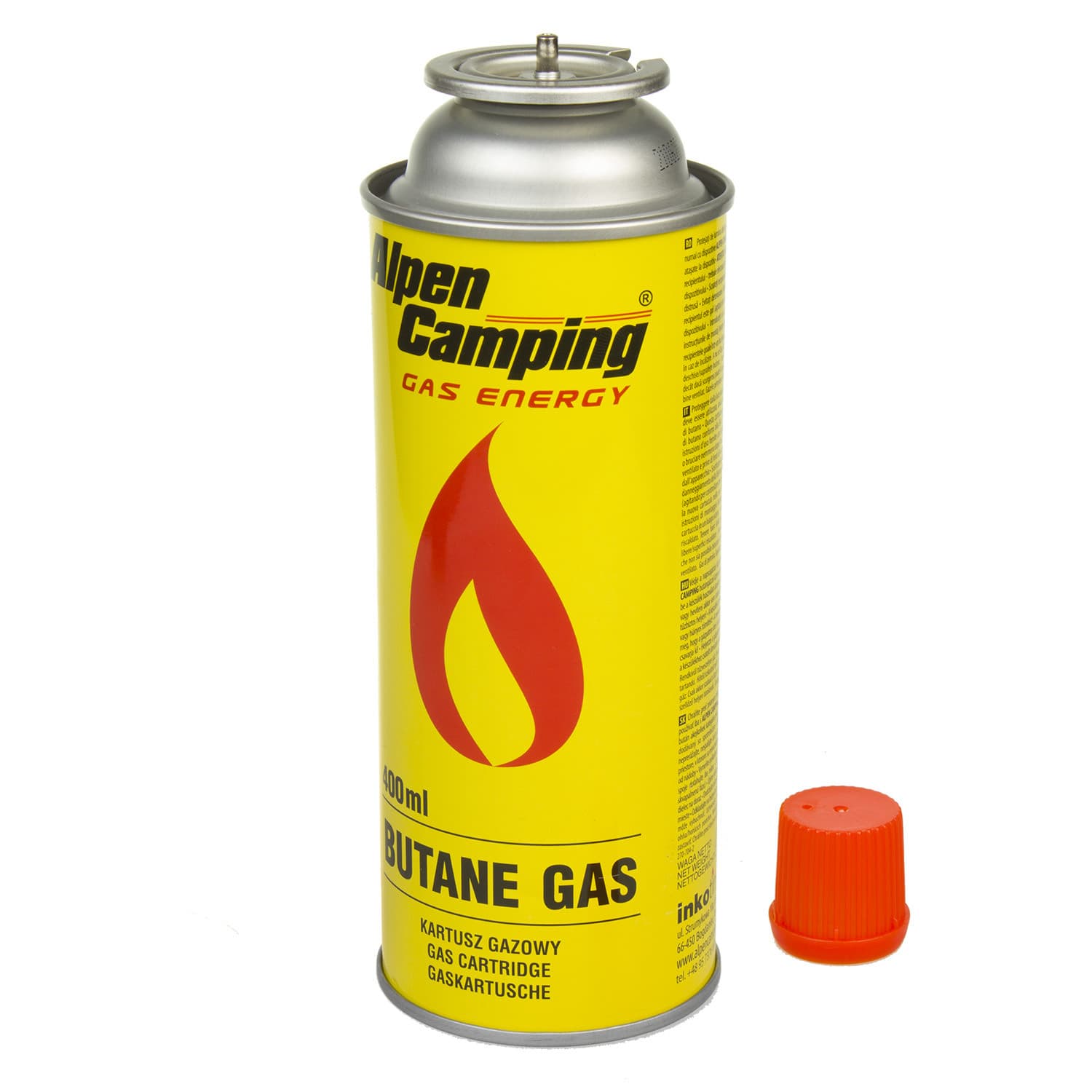 Plinska kartuša Alpen Camping 400ml, standard EN417 2