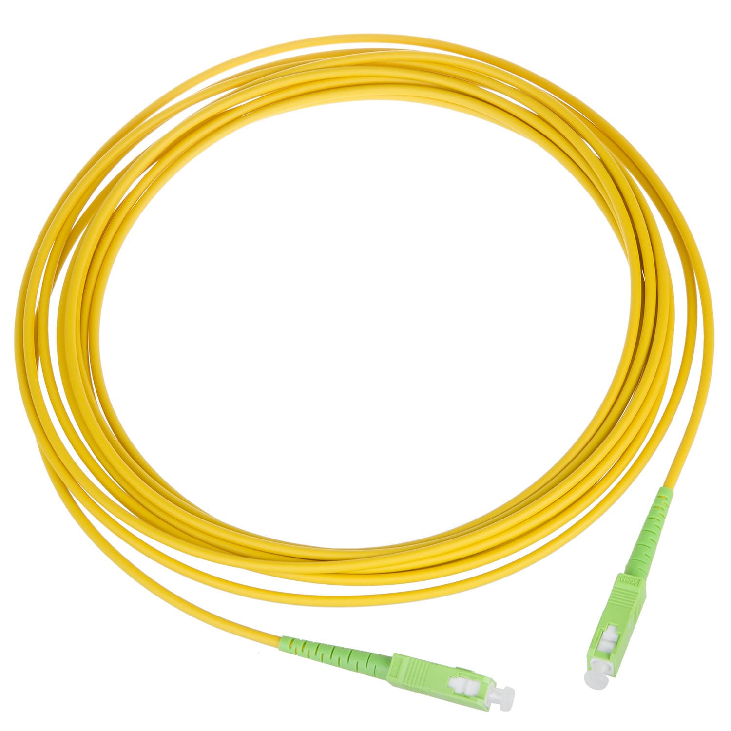 Optični kabel Maclean SC/APC-SC/APC, 15m, Simplex, G657A2 2