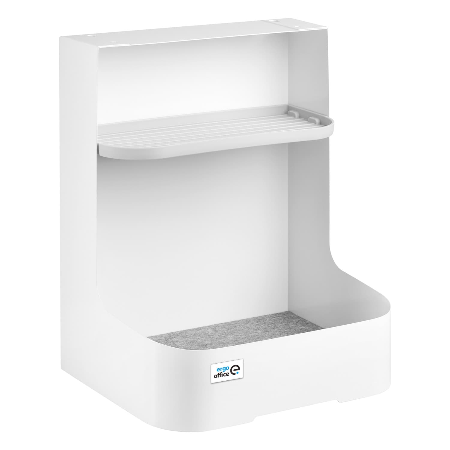Ergo Office ER-442 Podpultni organizator s polico, bel