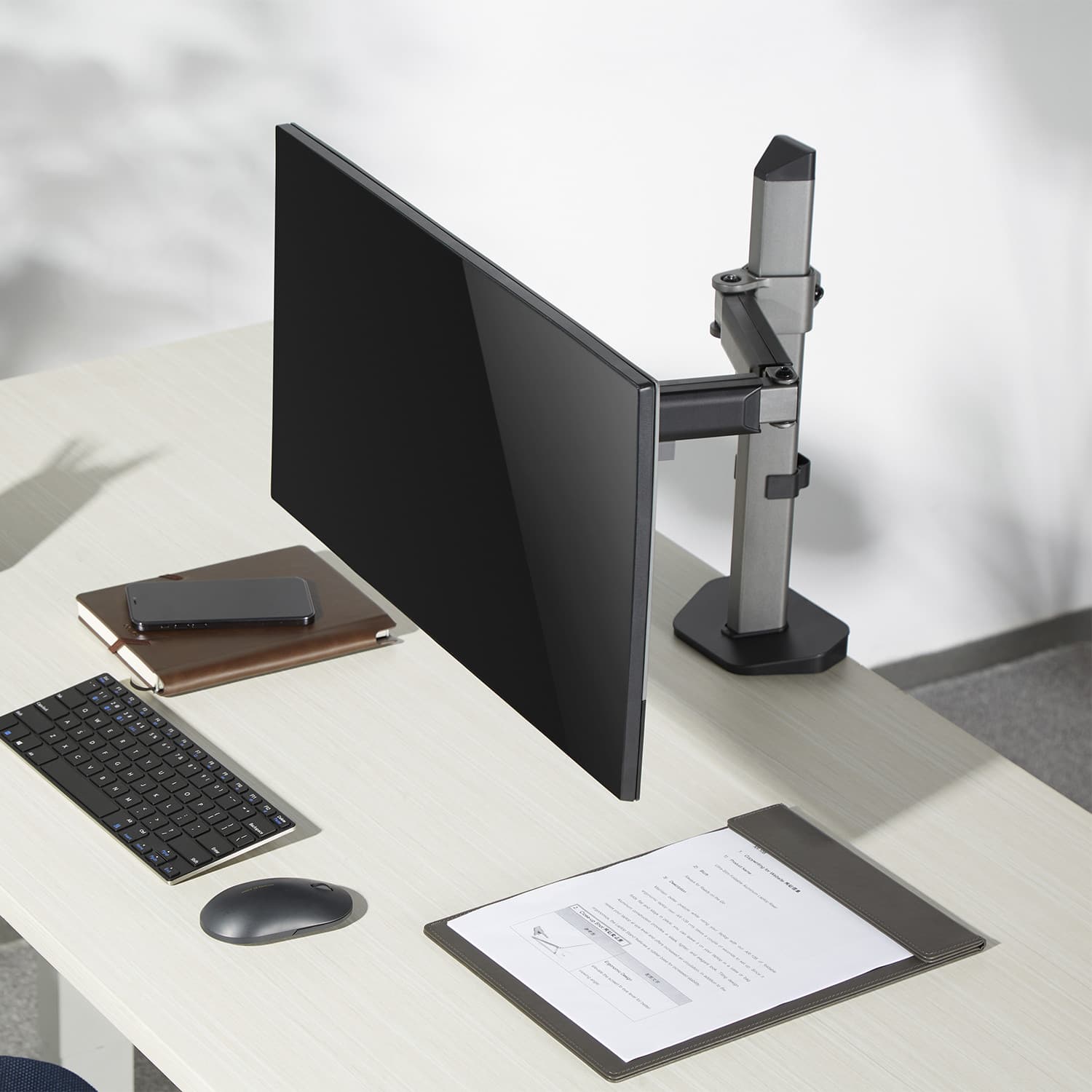 Ergo Office ER-448: Premijski zgibni nosilec za monitor 2