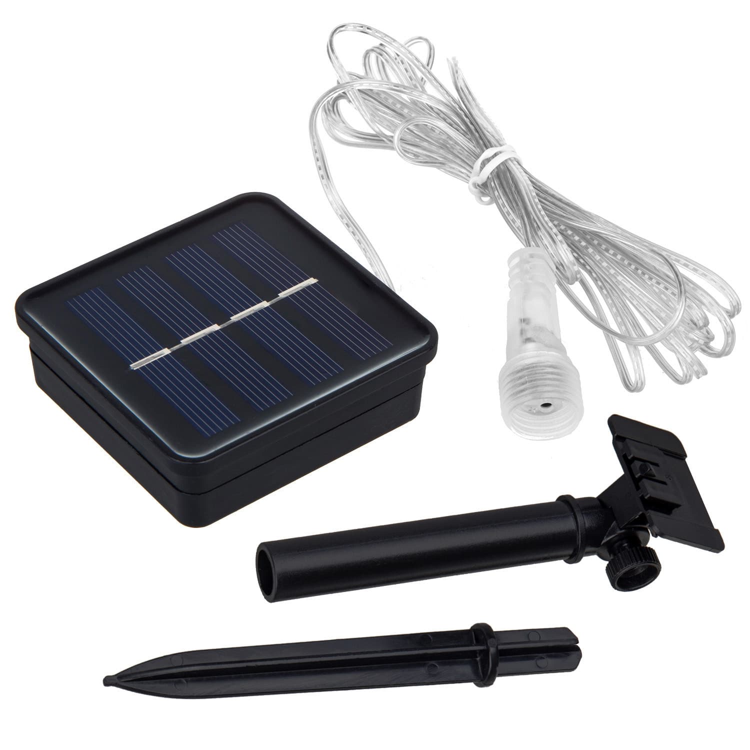Solarna LED svetilka Maclean MCE412, 2,4m, 144 RGB LED 8
