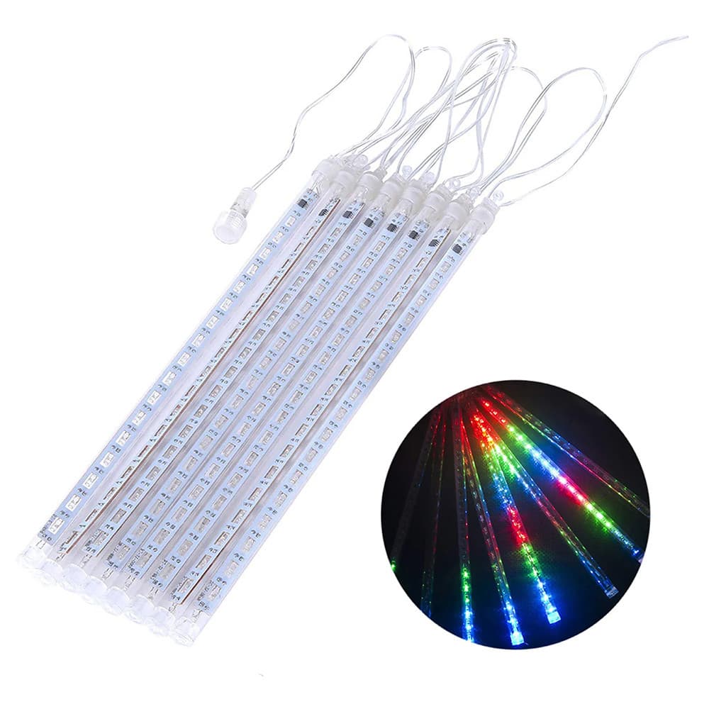 Solarna LED svetilka Maclean MCE412, 2,4m, 144 RGB LED