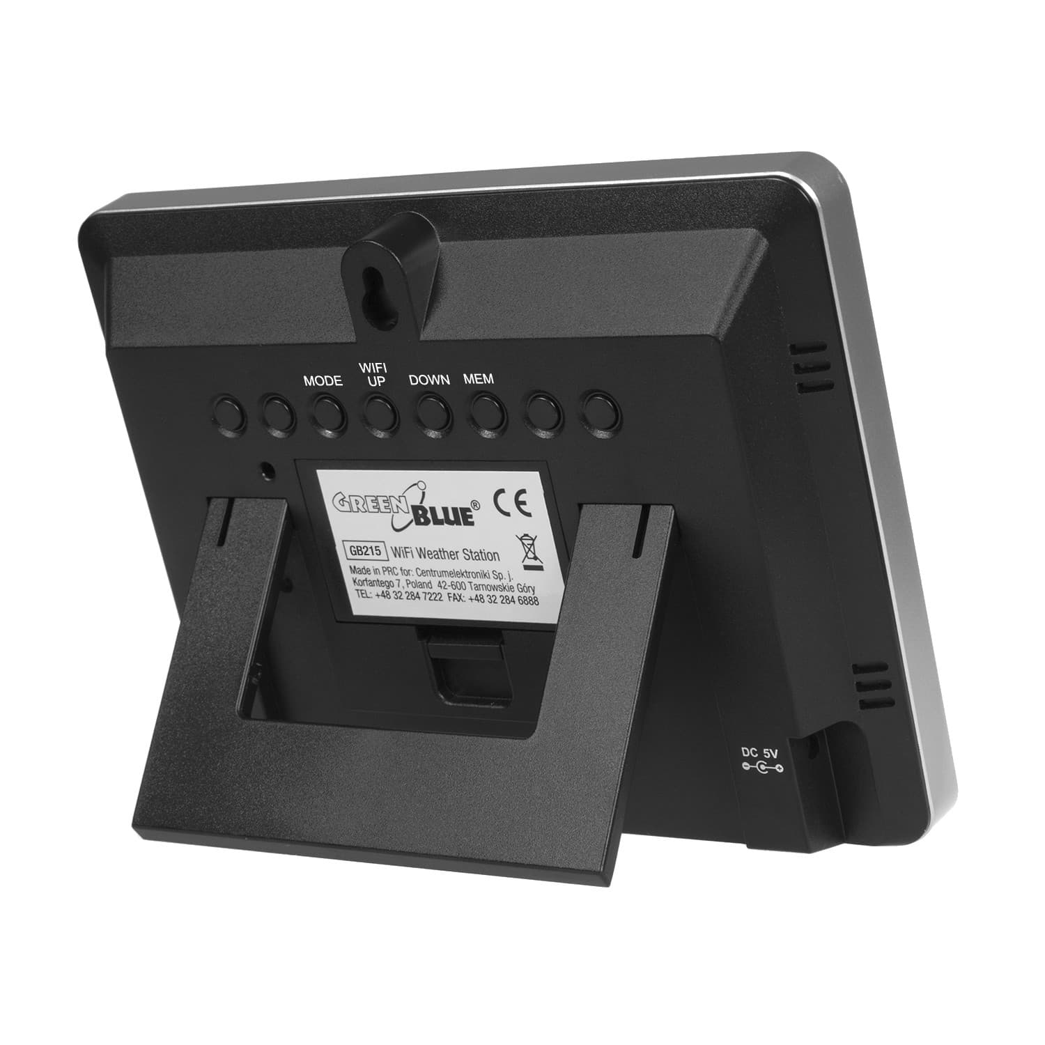 WiFi vremenska postaja GreenBlue s TUYA, barometrom ter napovedjo, GB215 3