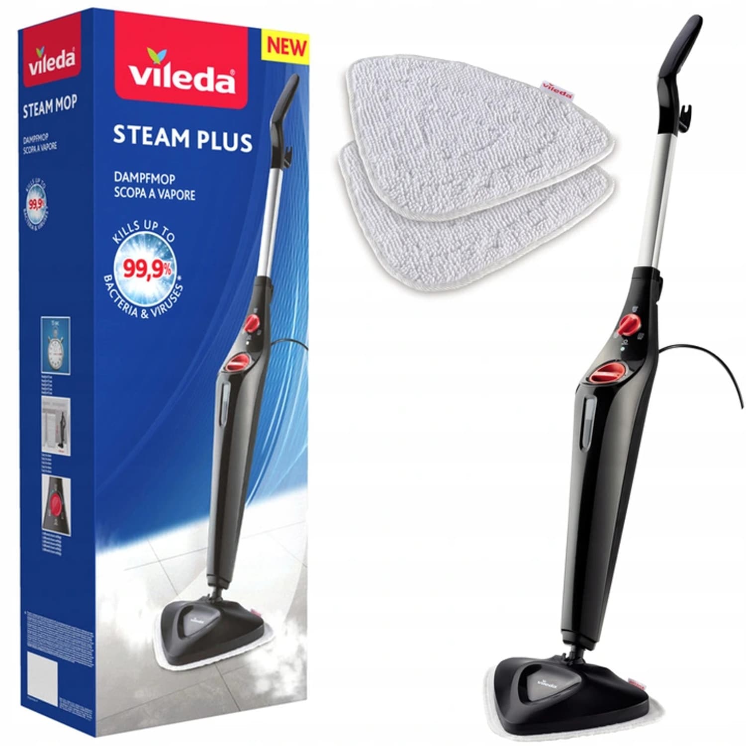 Vileda Parni sesalnik Steam Plus 3.0
