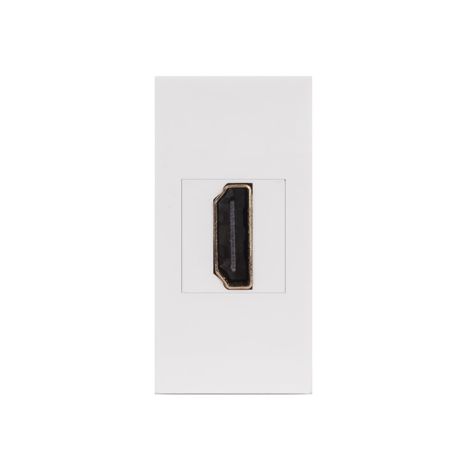 Vtičnica HDMI Maclean MCE720W, bela (za steklene okvirje)
