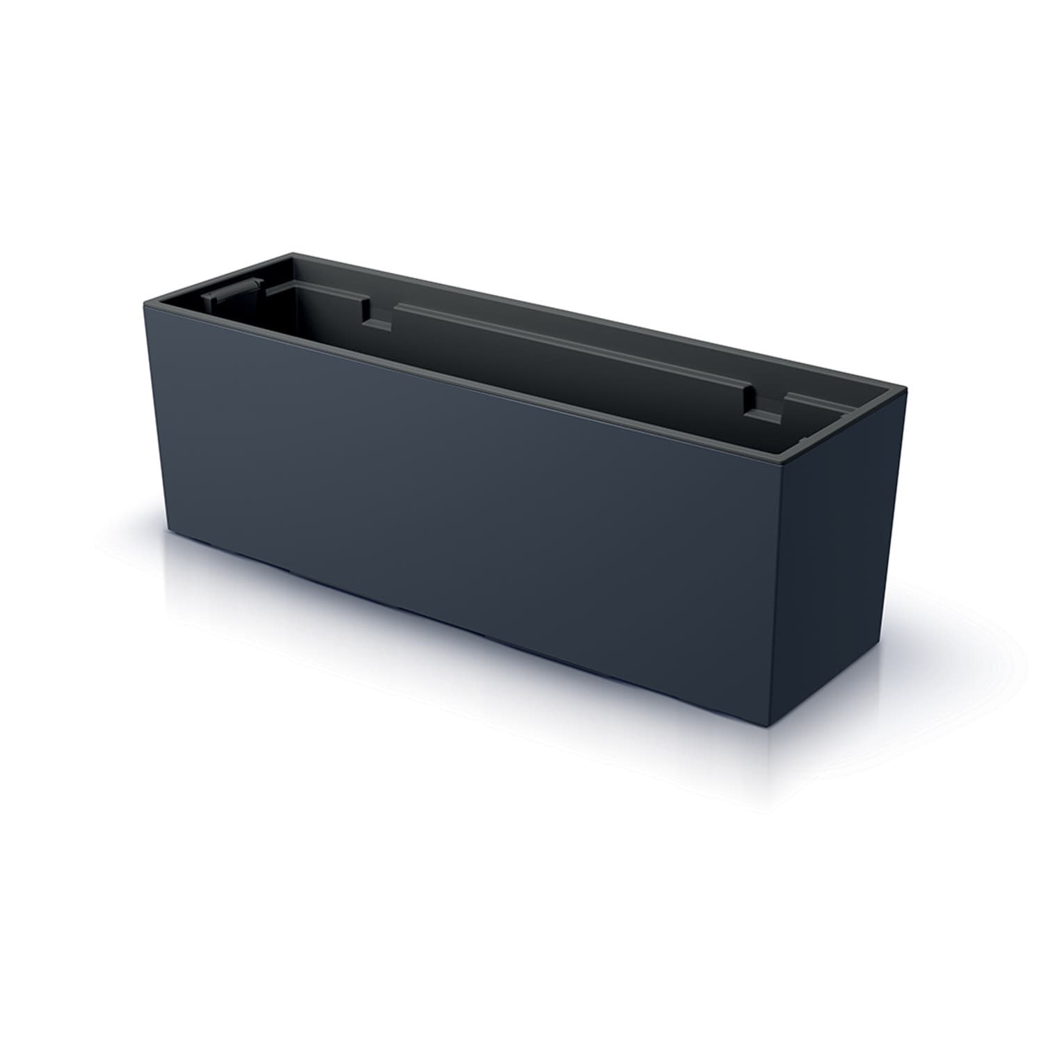 Prosperplast DUC600 Urbi Case Cvetlična posoda z vložkom, antracit, 58cm