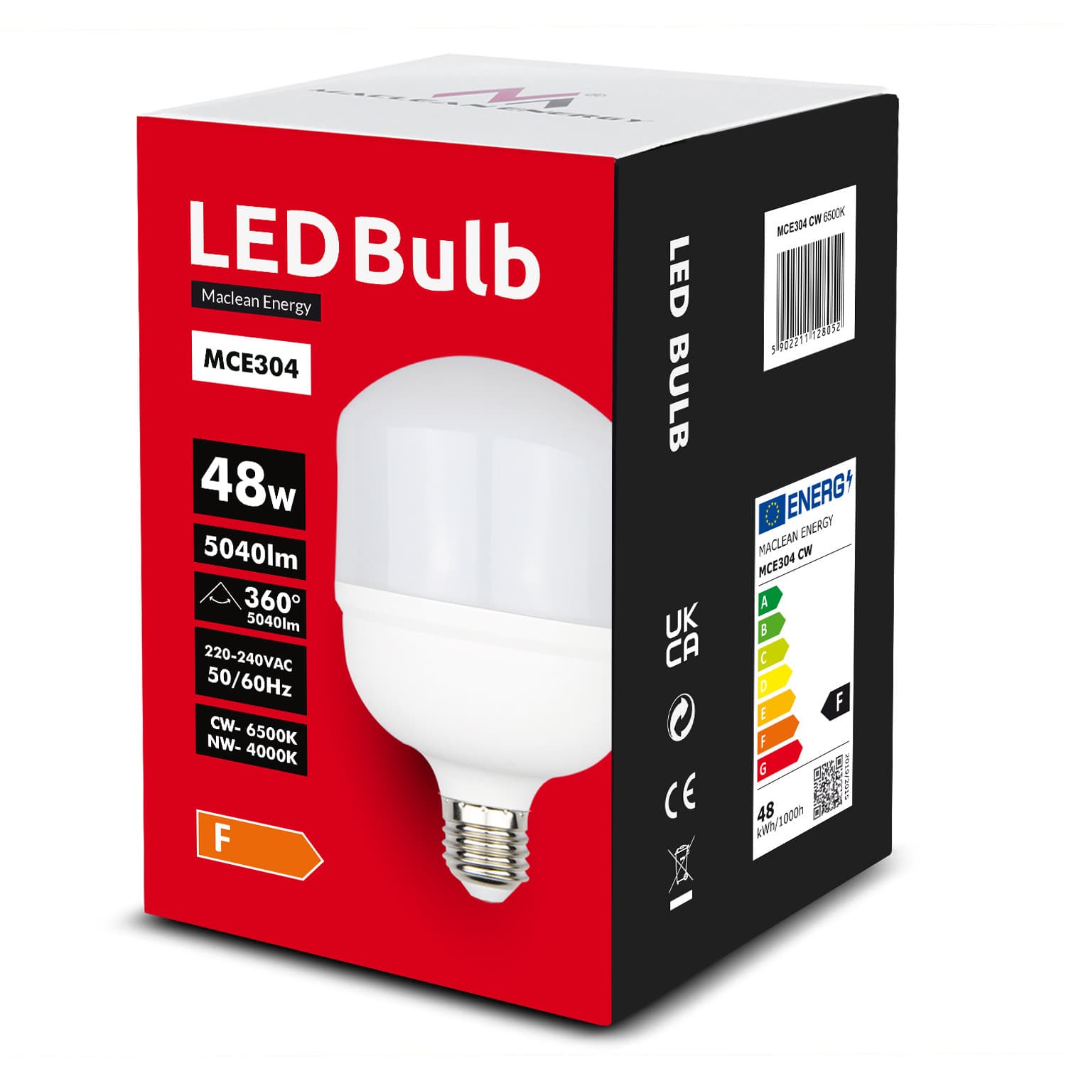LED sijalka Maclean MCE304, E27, 48W, 4000K, 5040lm 2