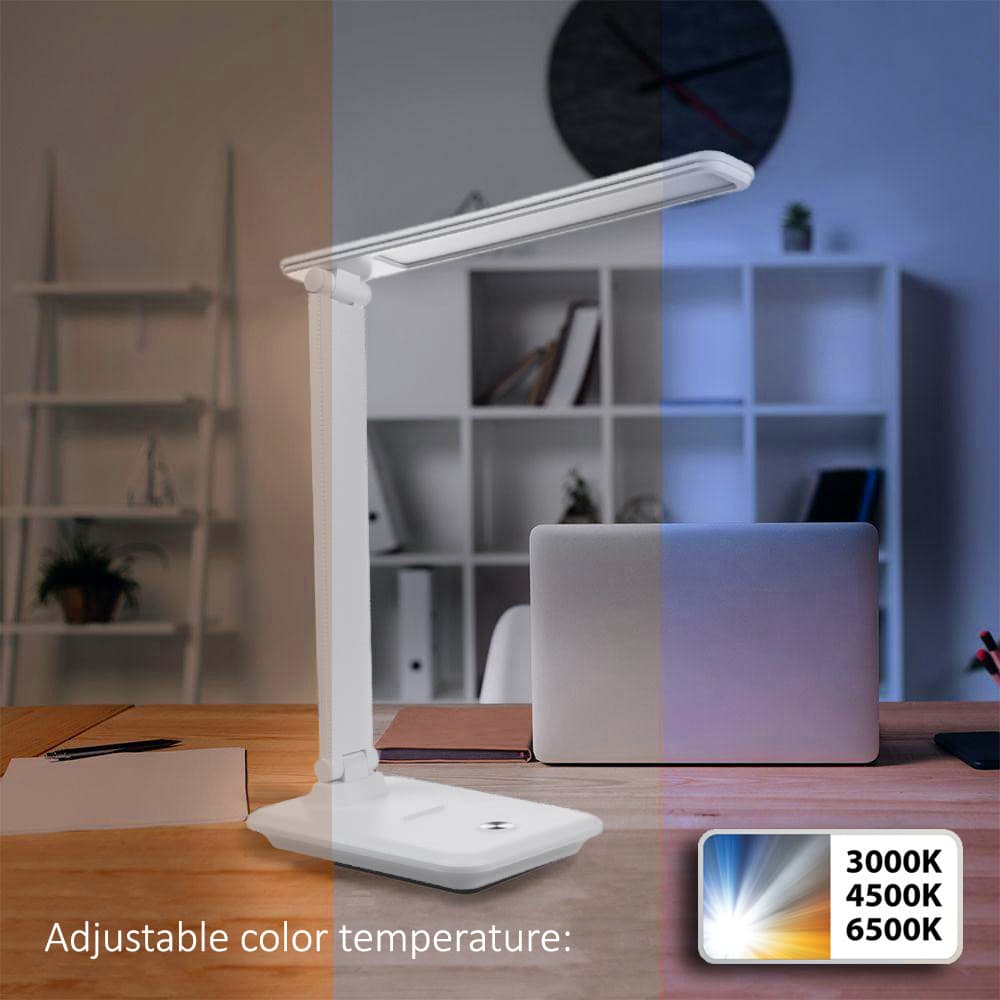 LED namizna svetilka Maclean MCE614 W, zatemnljiva, menjava barve 6