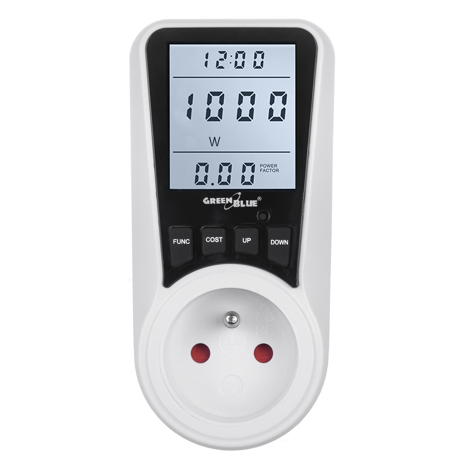 Mernik porabe energije GreenBlue, watmeter GB350 E