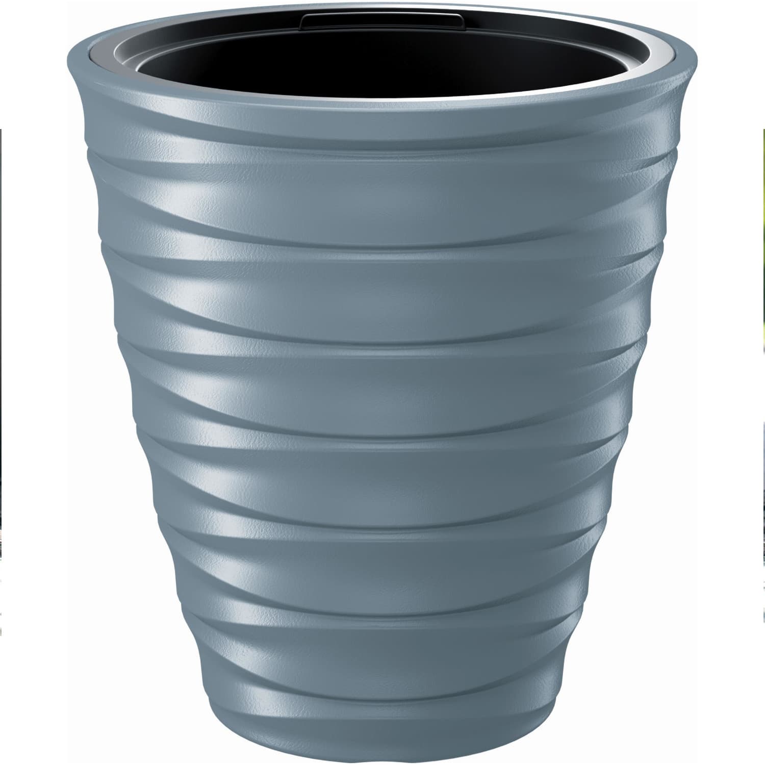 Prosperplast DBFE400 Freze Okrogla cvetlična posoda, svetlo siva, 38,3cm