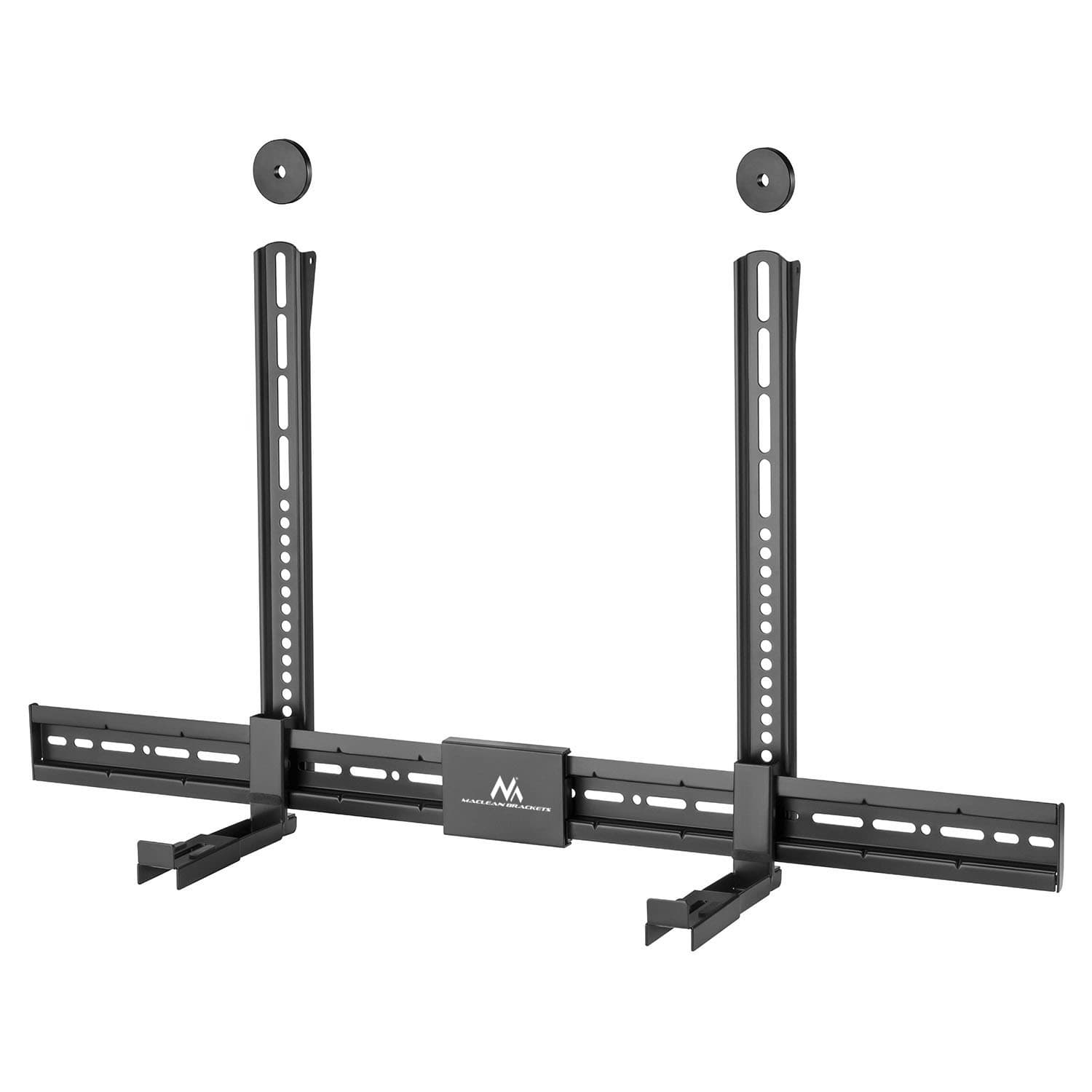 Nastavljiv nosilec za soundbar Maclean MC-465, globina 86-155mm, do 15kg 3