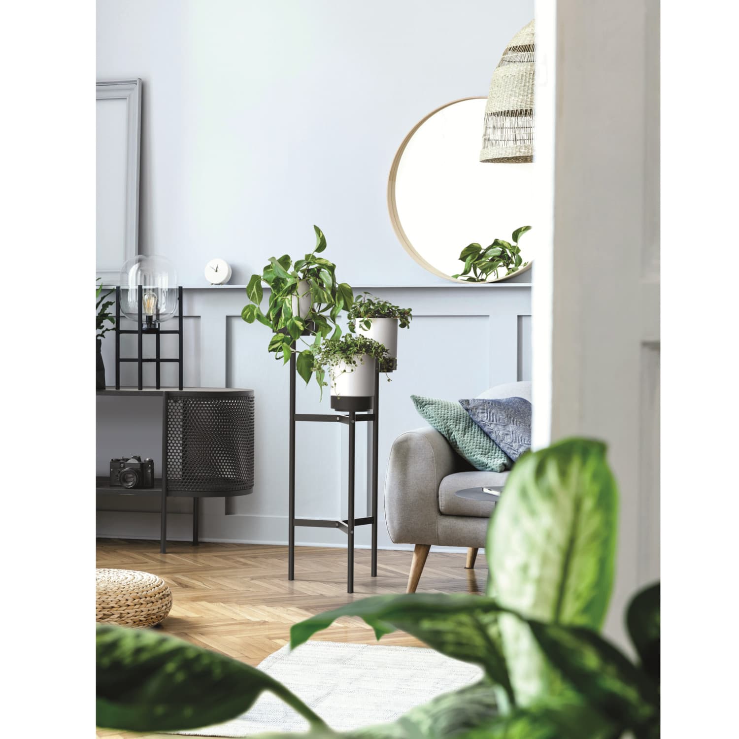 Prosperplast BLOOMIE STAND stojalo za rože, belo 4