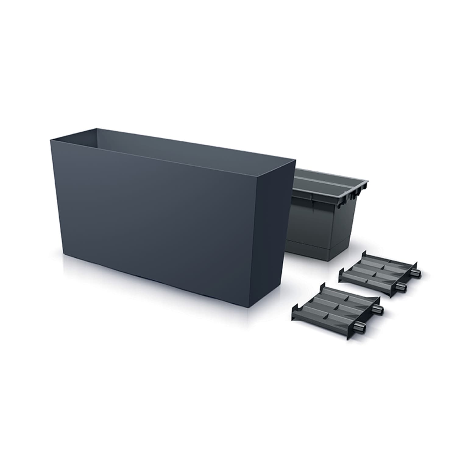 Prosperplast URBI CASE MIDDLE DUC800M | antracit