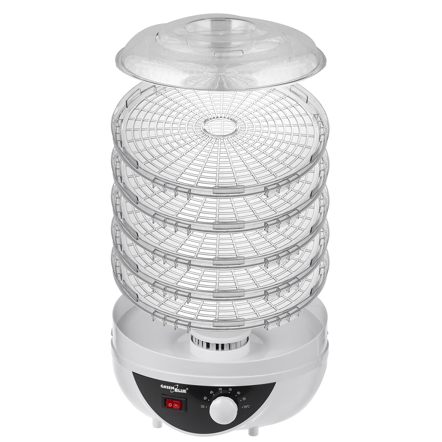 Sušilnik živil GreenBlue GB195, 250W - tih, za zelenjavo, sadje in gobe 3
