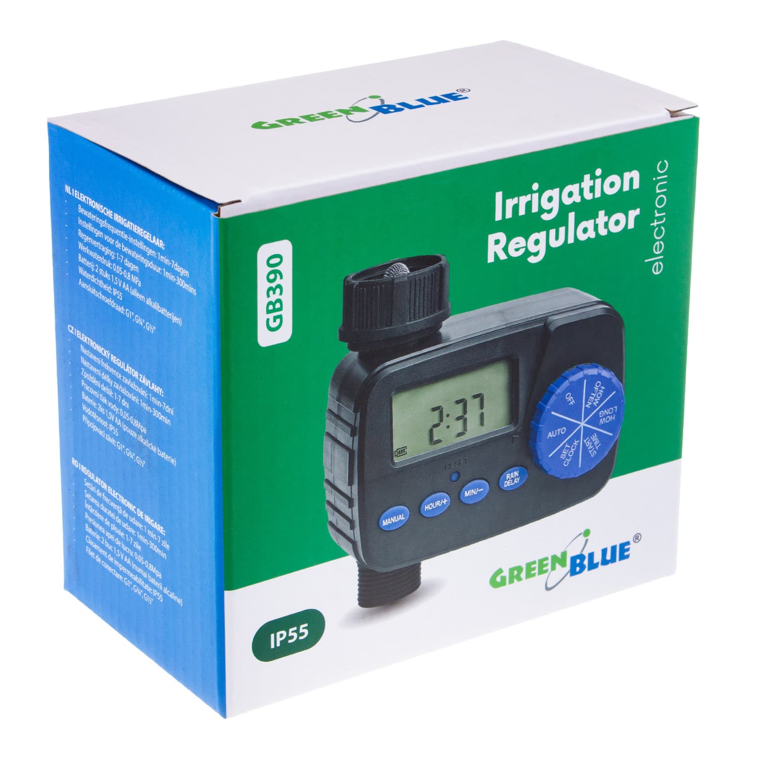 Elektronski časovnik za zalivanje GreenBlue GB390 7
